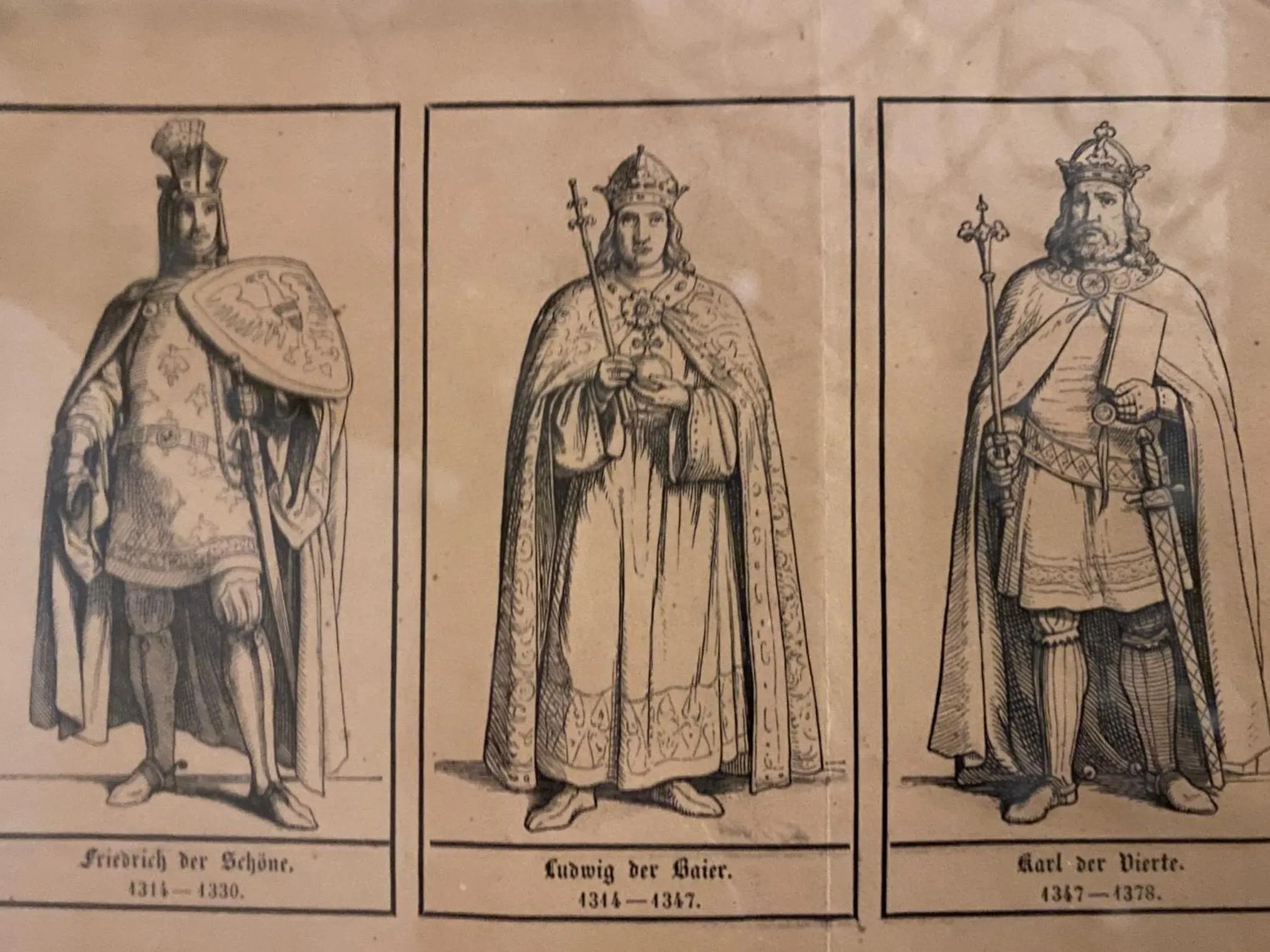 Decorative detail in Hotel Deutscher Kaiser