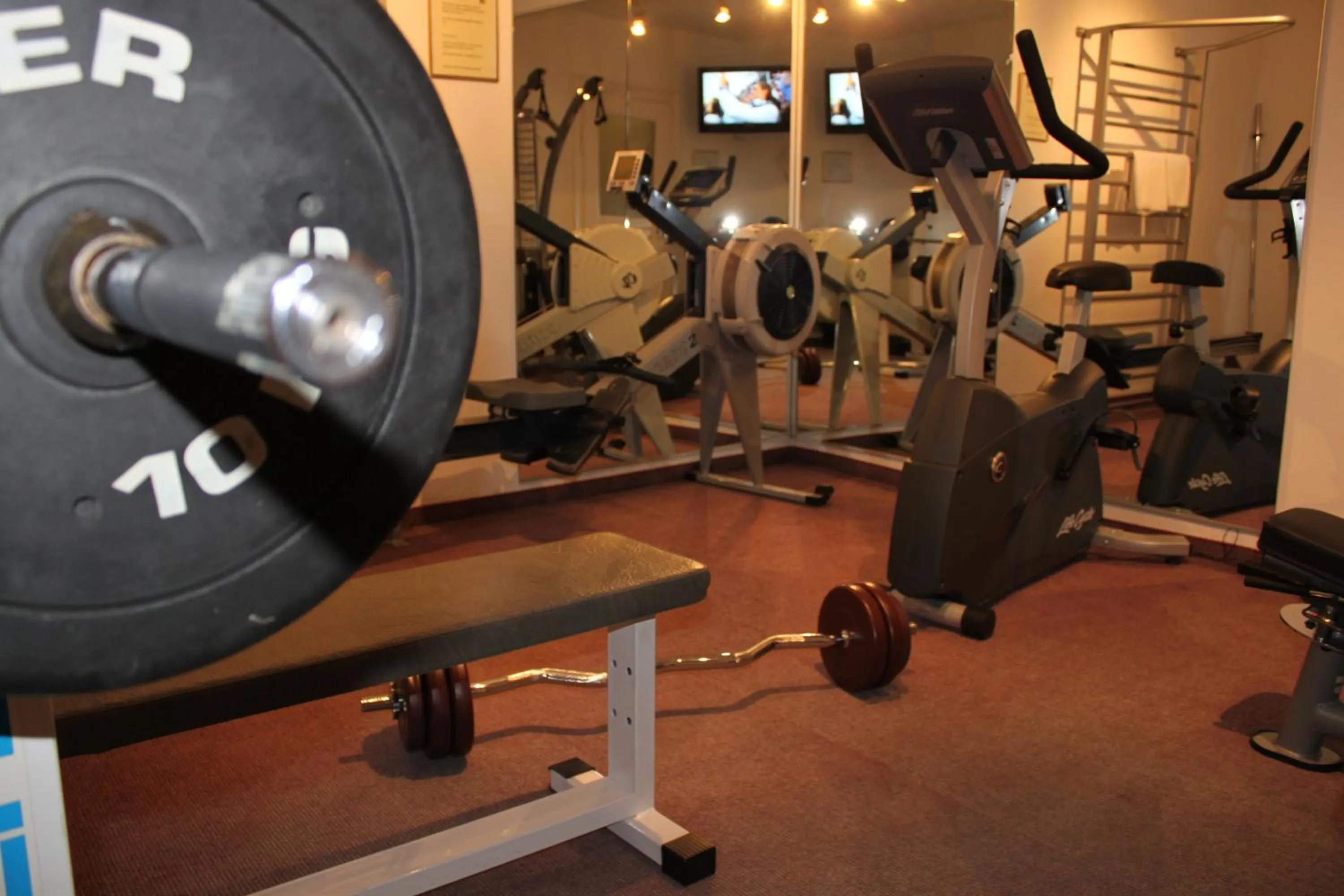 Fitness centre/facilities in Hotel Deutscher Kaiser
