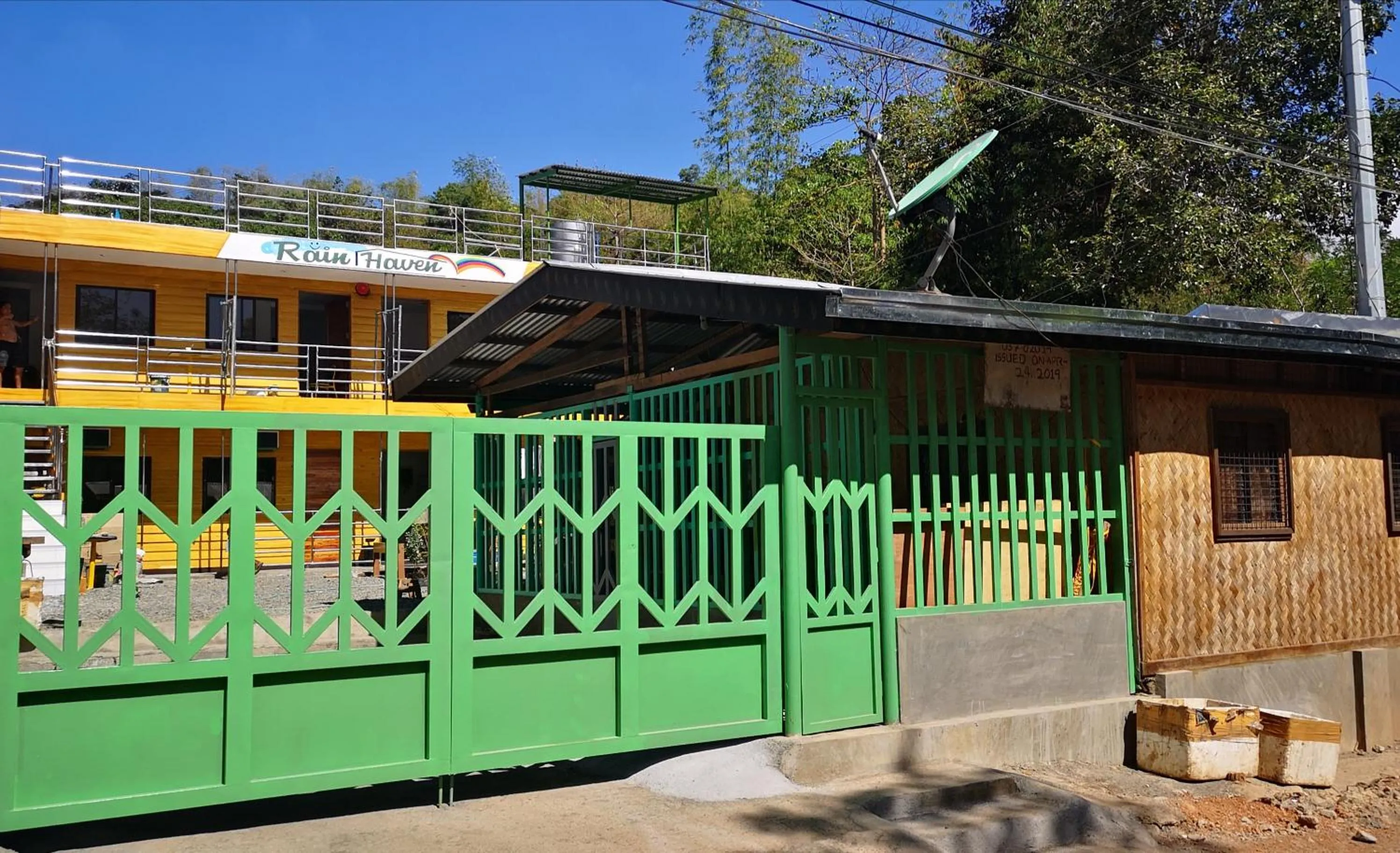 Property building in Rain Haven Lodging House