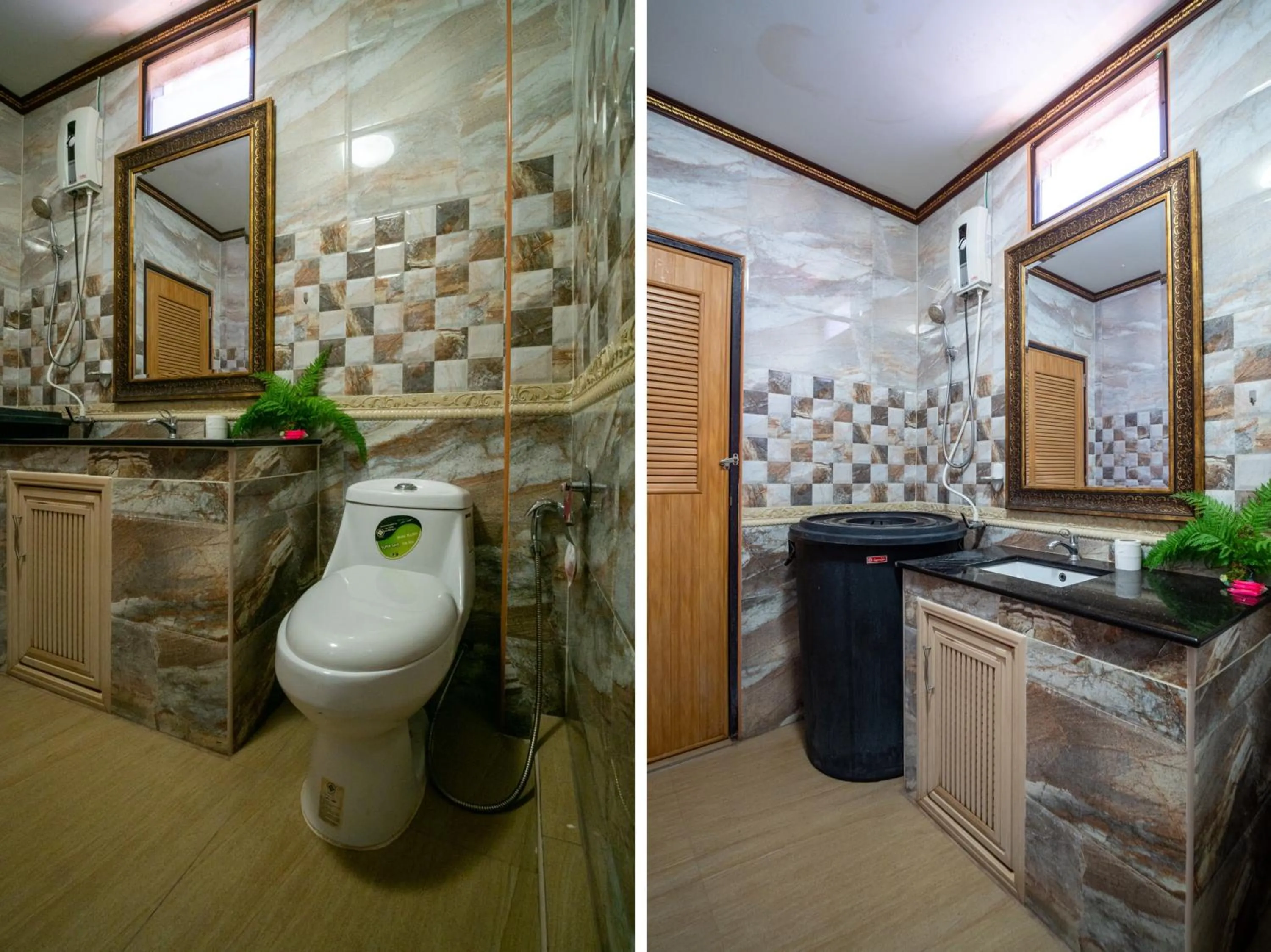 Bathroom in OYO 836 PK Residence