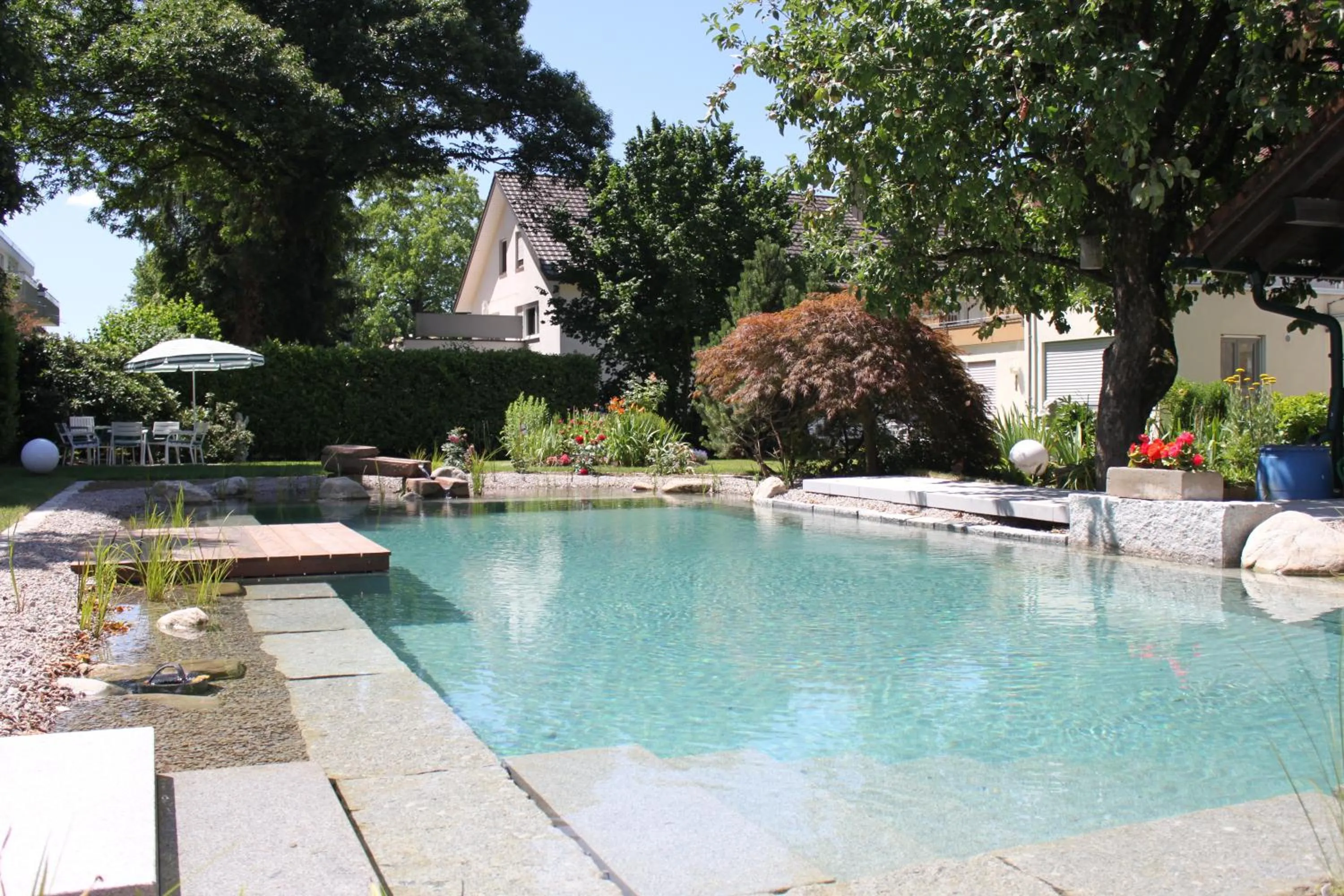 Swimming pool in Hotel garni Schacherer