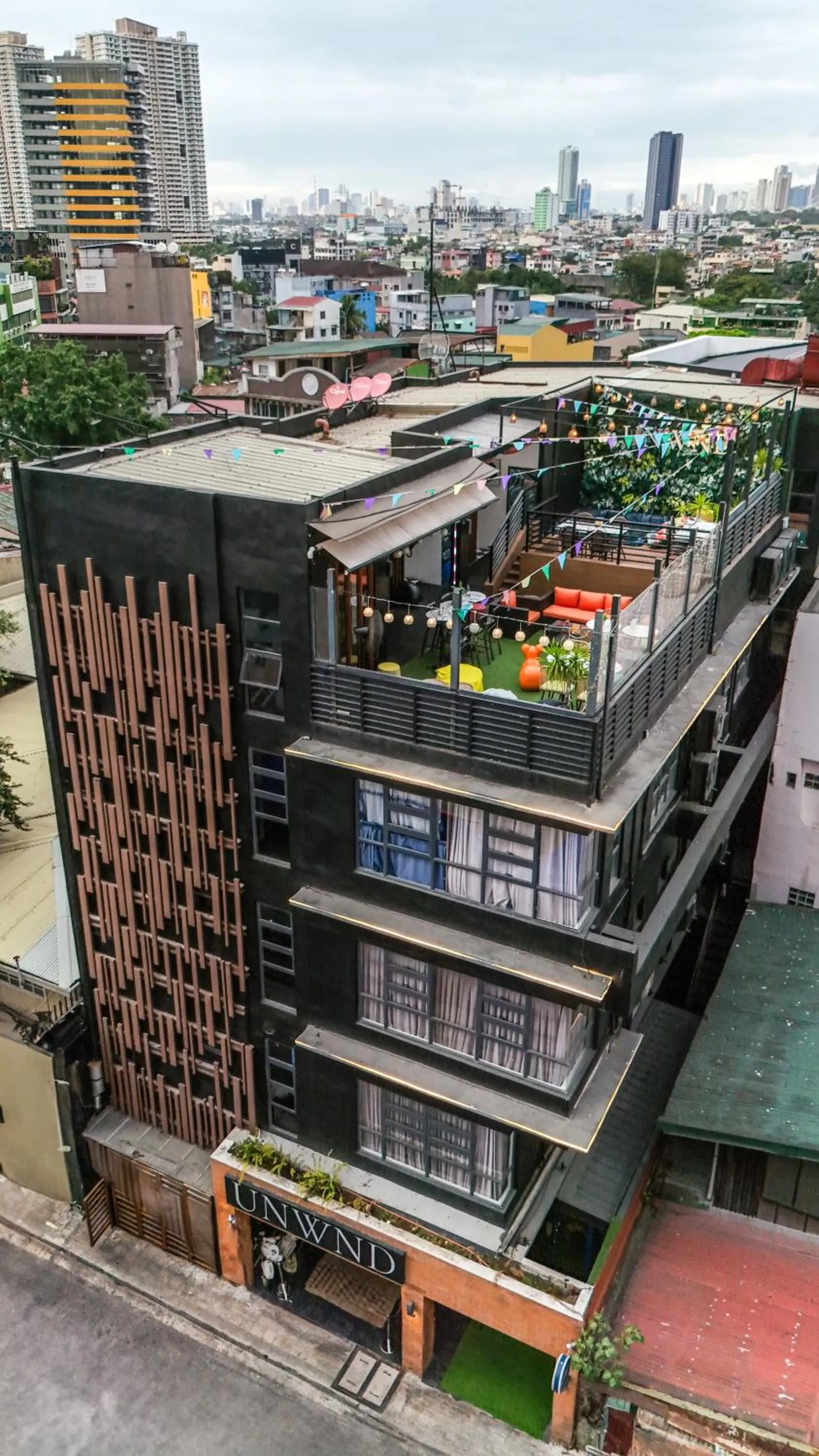 Property building in UNWND Boutique Hotel Makati