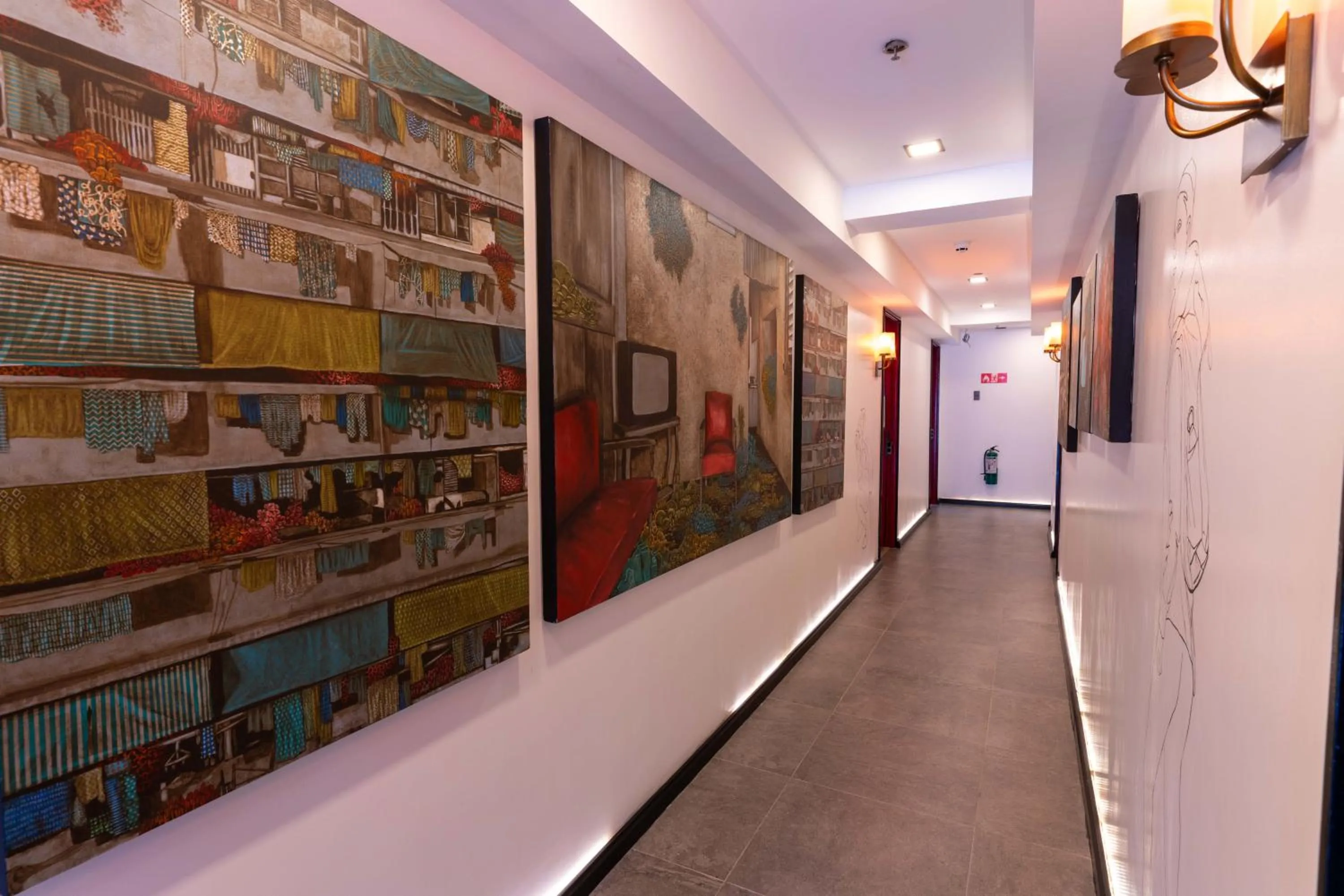 Property building in UNWND Boutique Hotel Makati