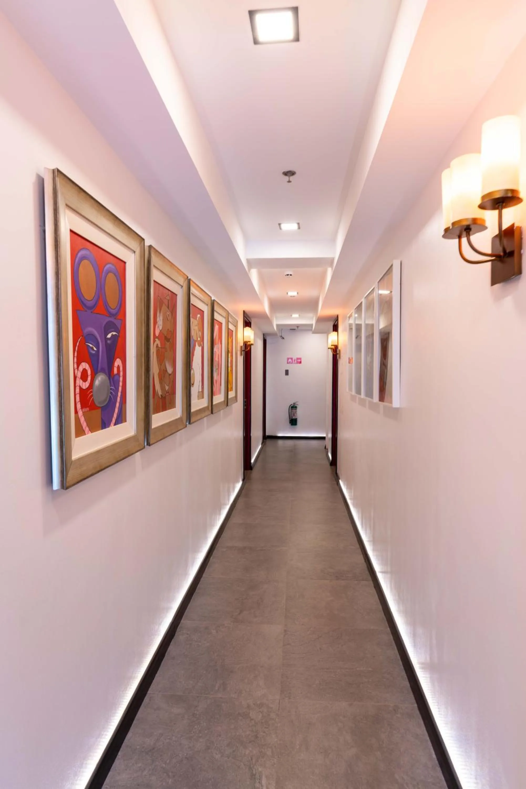 Decorative detail in UNWND Boutique Hotel Makati