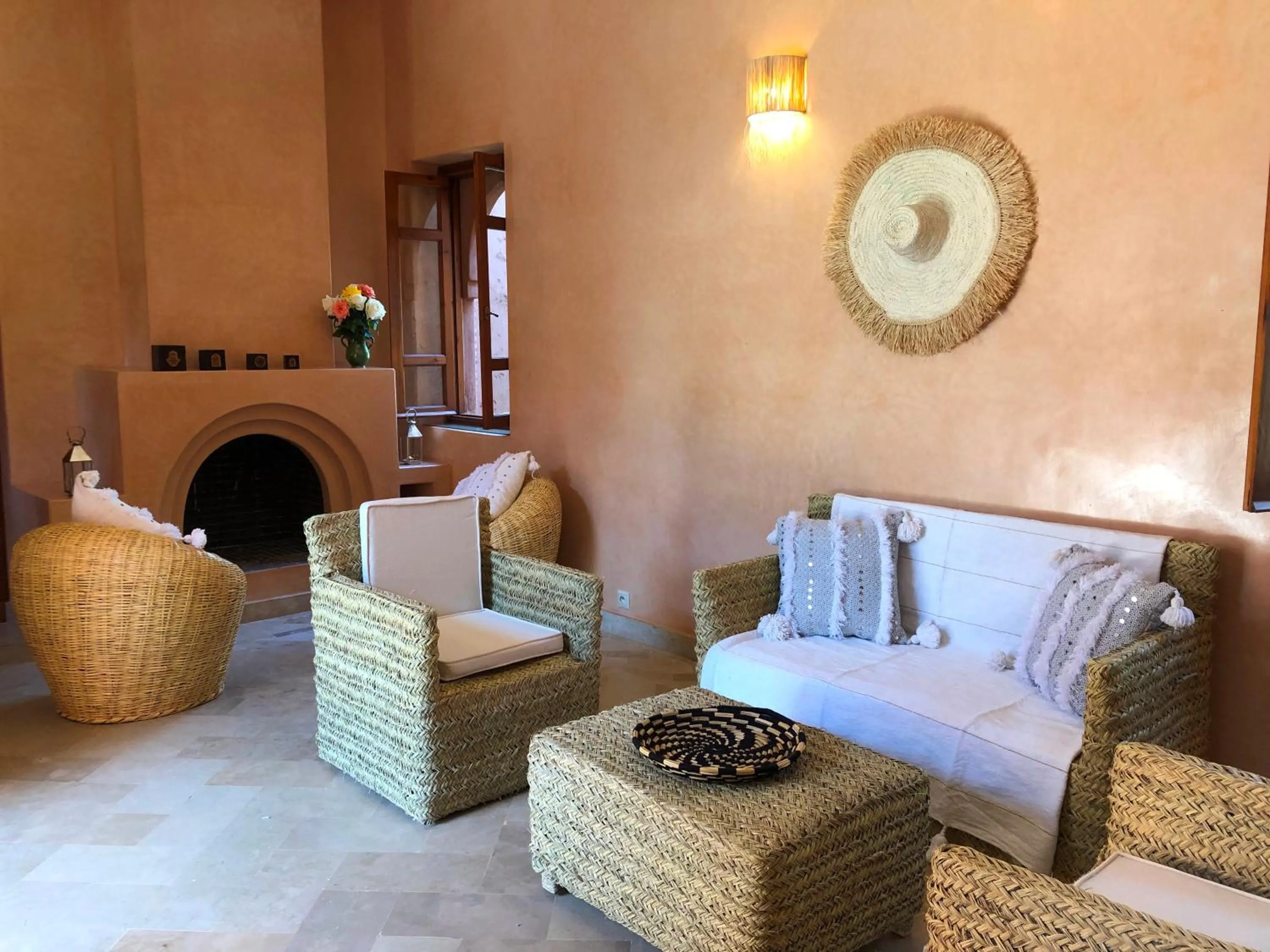 Seating area in Domaine Casa Cecilia