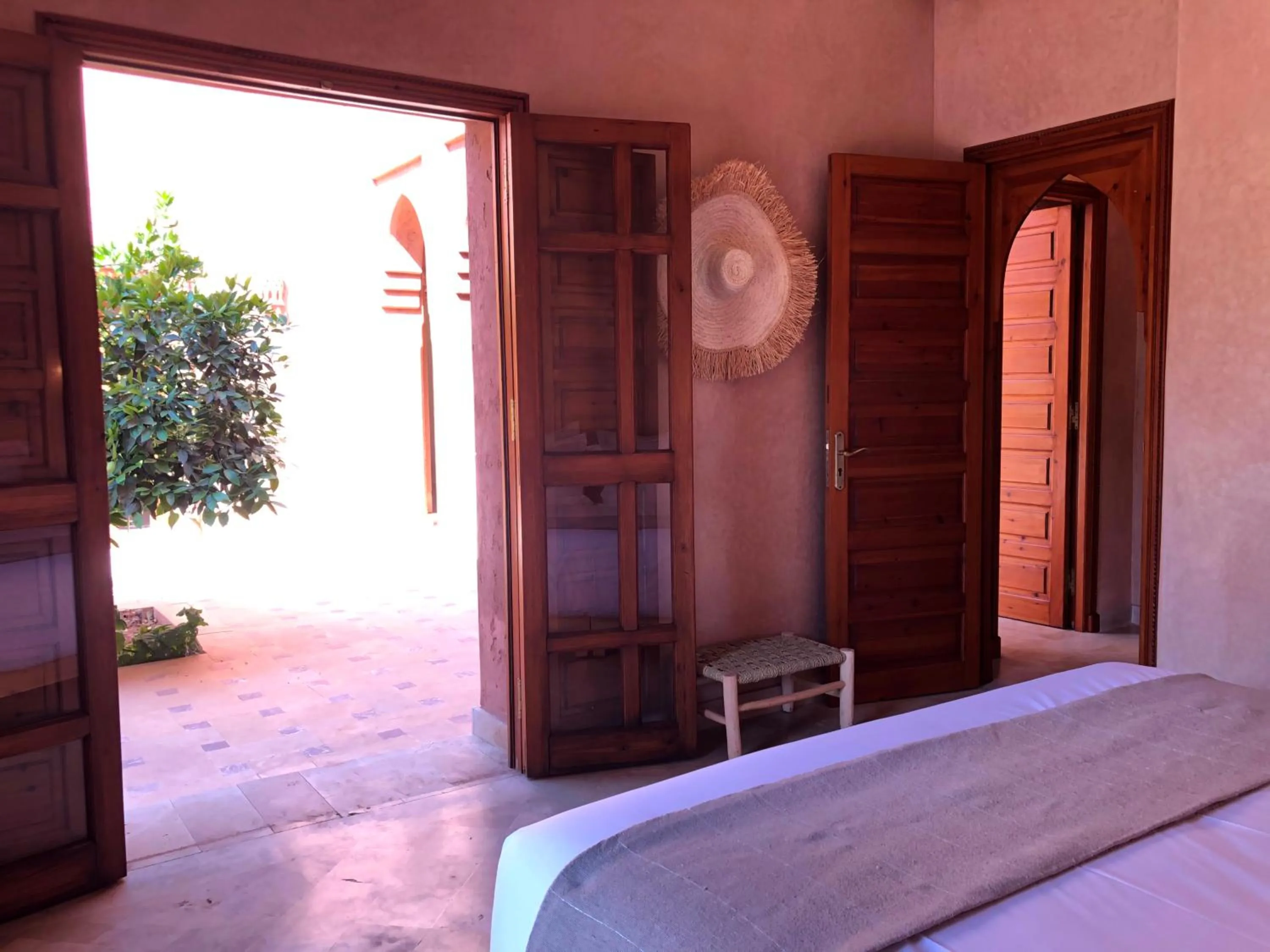 Patio, Bed in Domaine Casa Cecilia