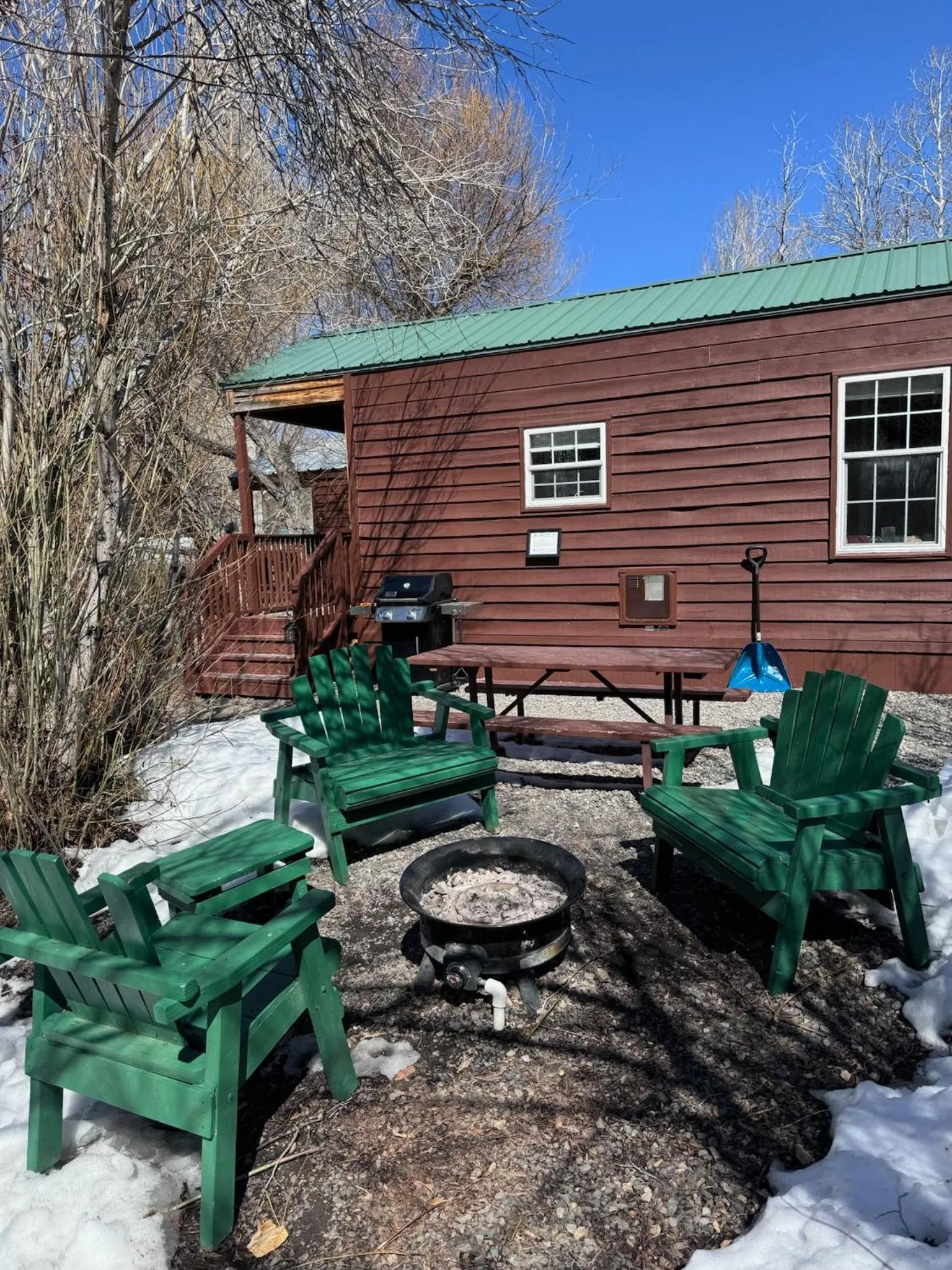 BBQ facilities in Virginia Creek Settlement