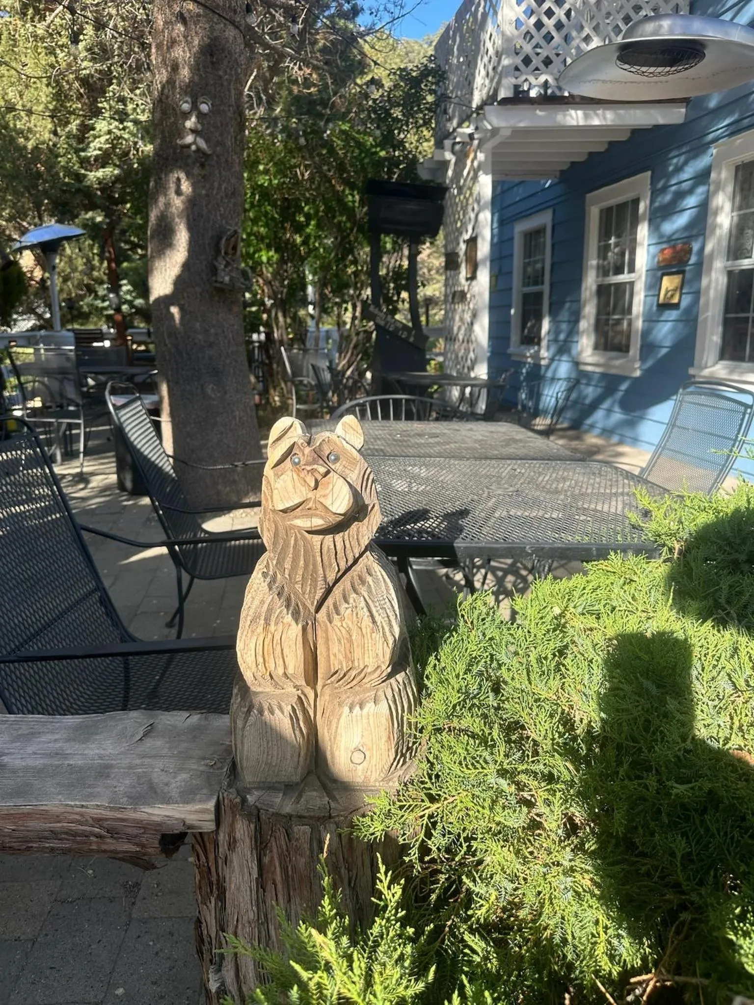 Decorative detail in Virginia Creek Settlement
