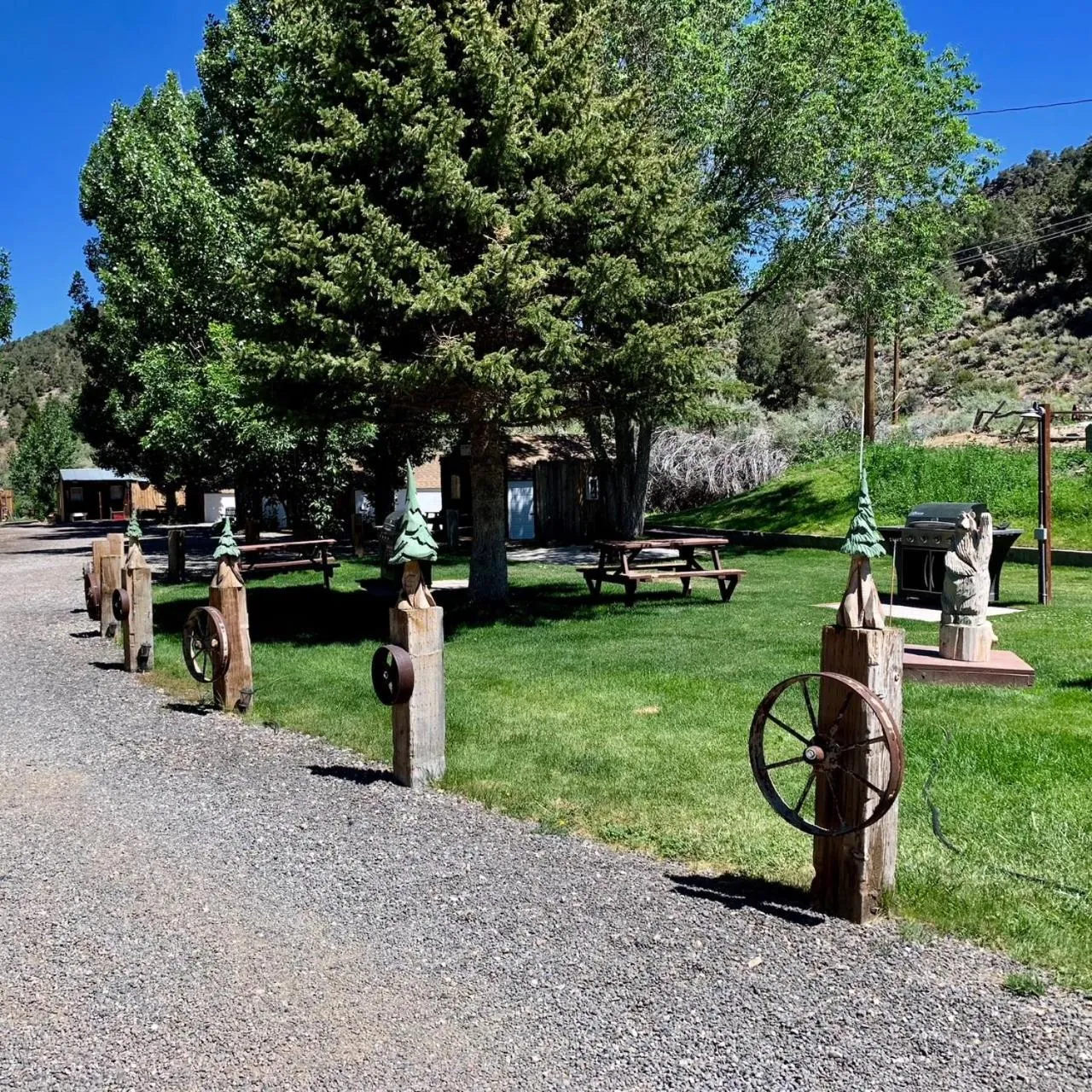 BBQ facilities in Virginia Creek Settlement