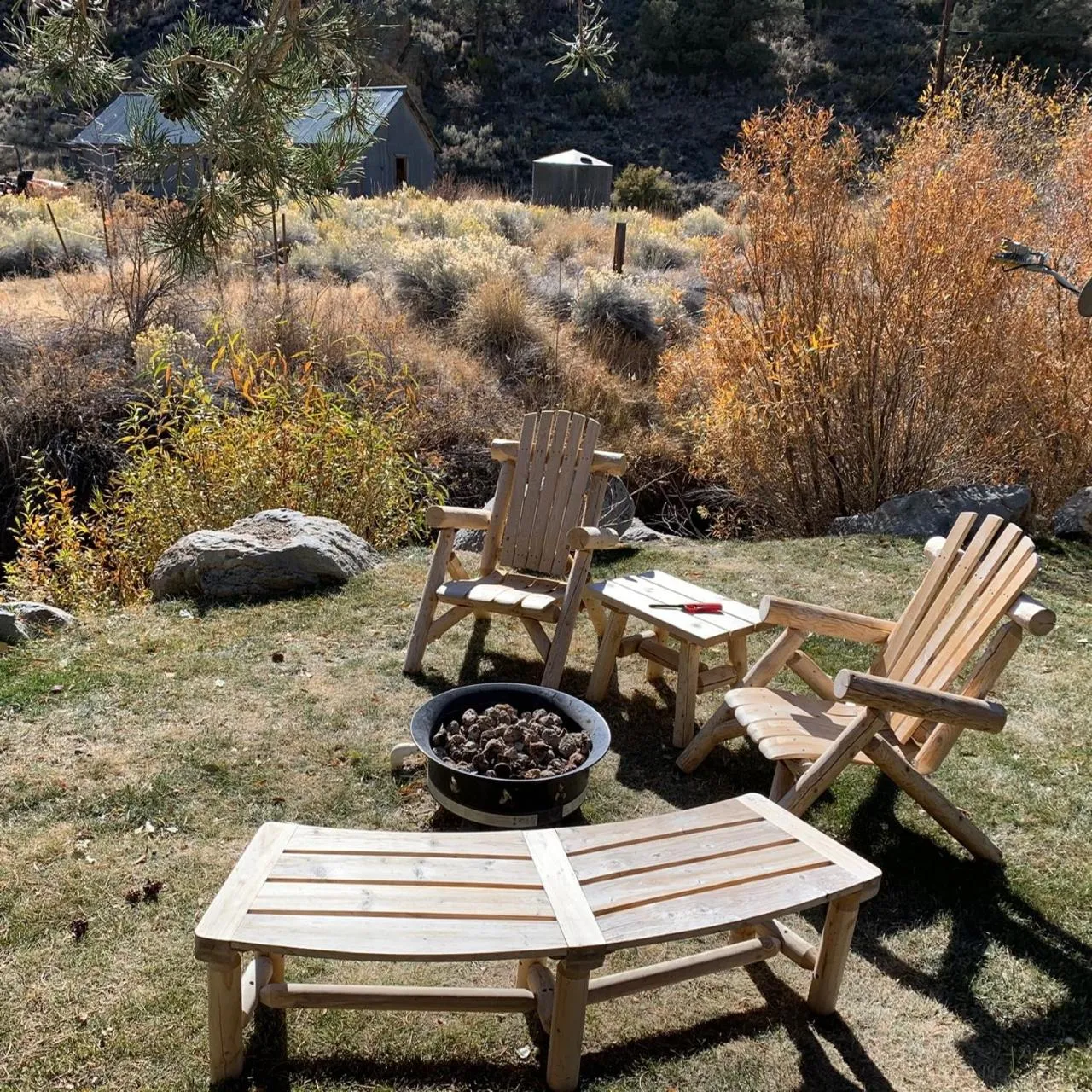 Natural landscape in Virginia Creek Settlement