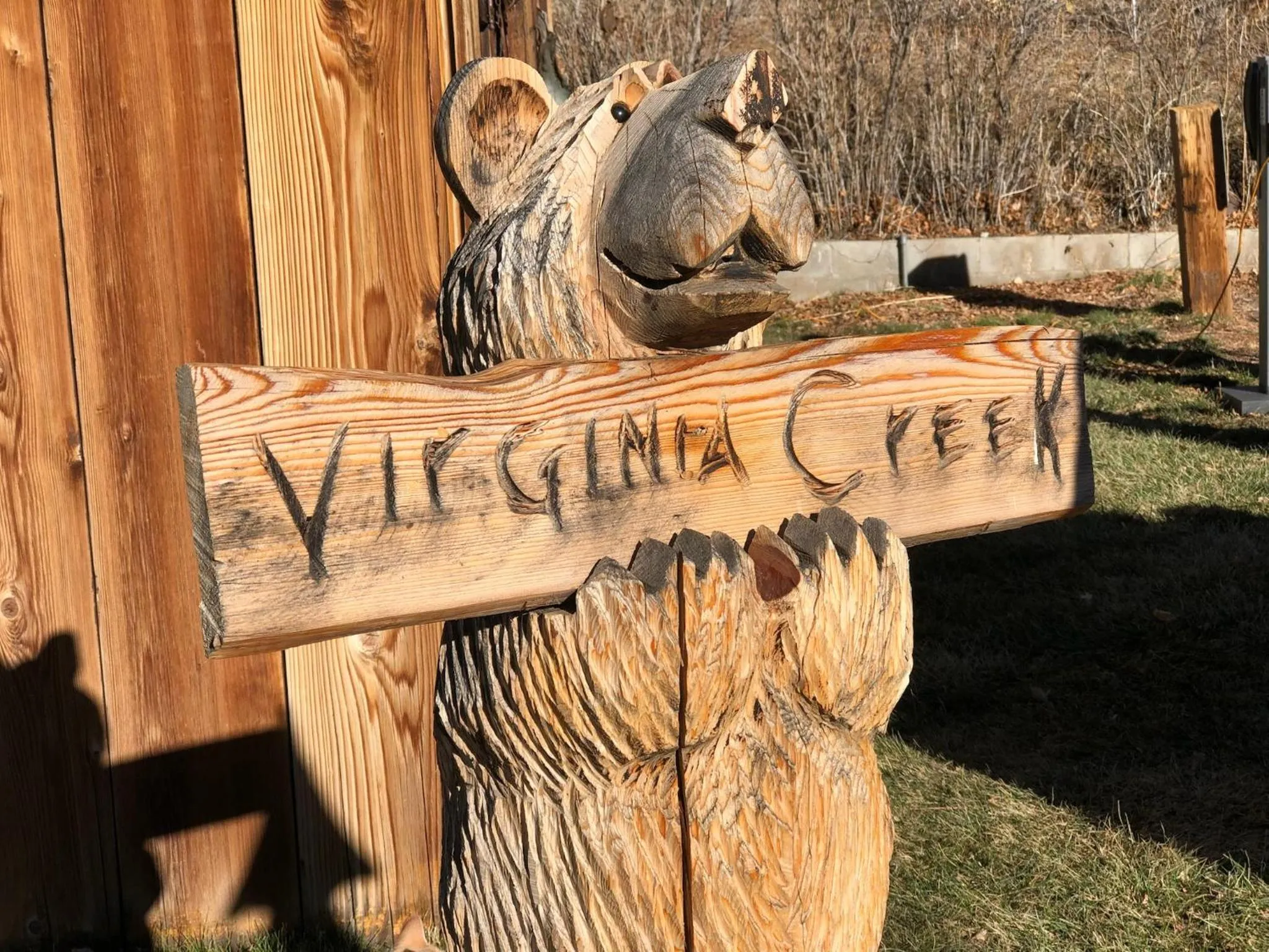 Decorative detail in Virginia Creek Settlement