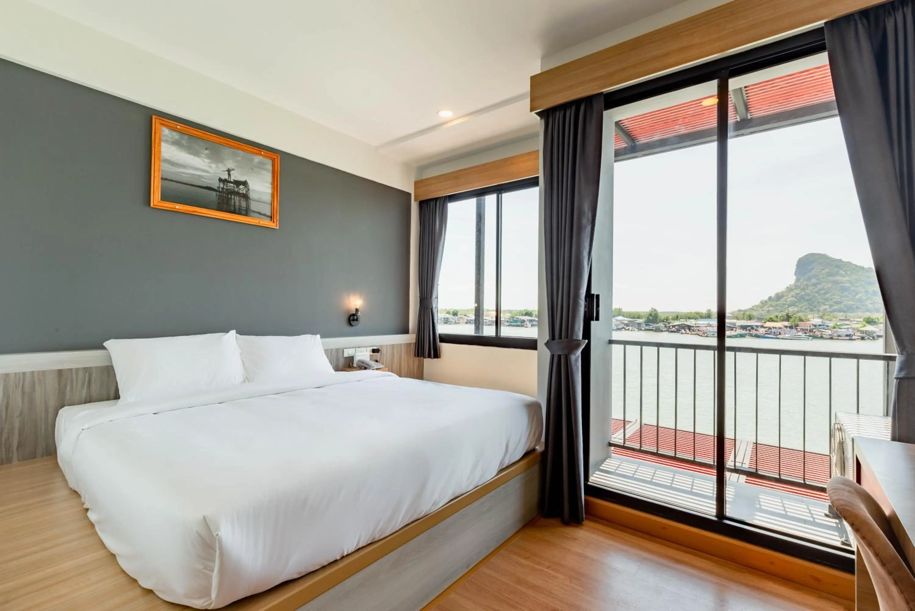 Bed in The Blue C Donsak