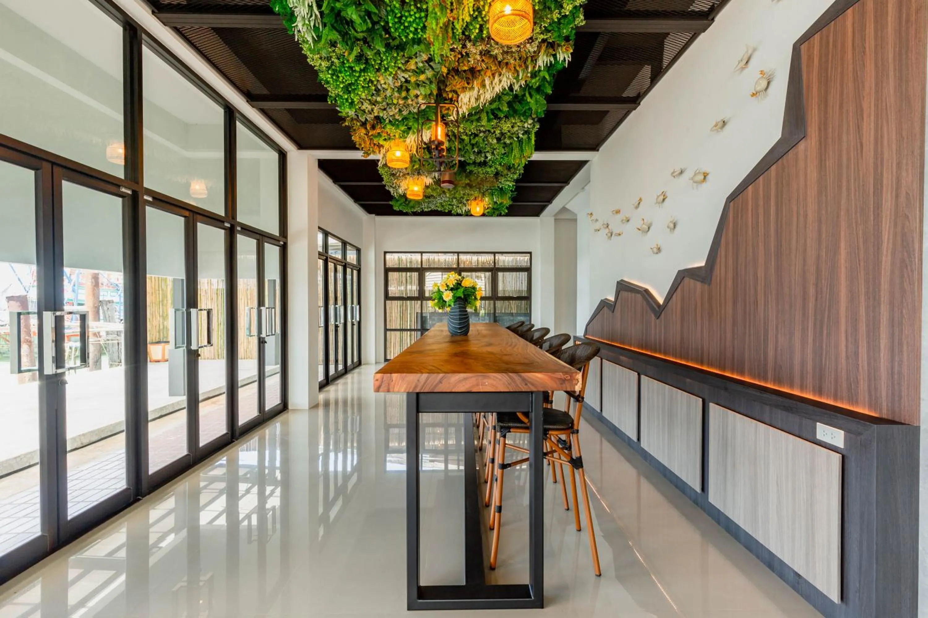 On site in The Blue C Donsak