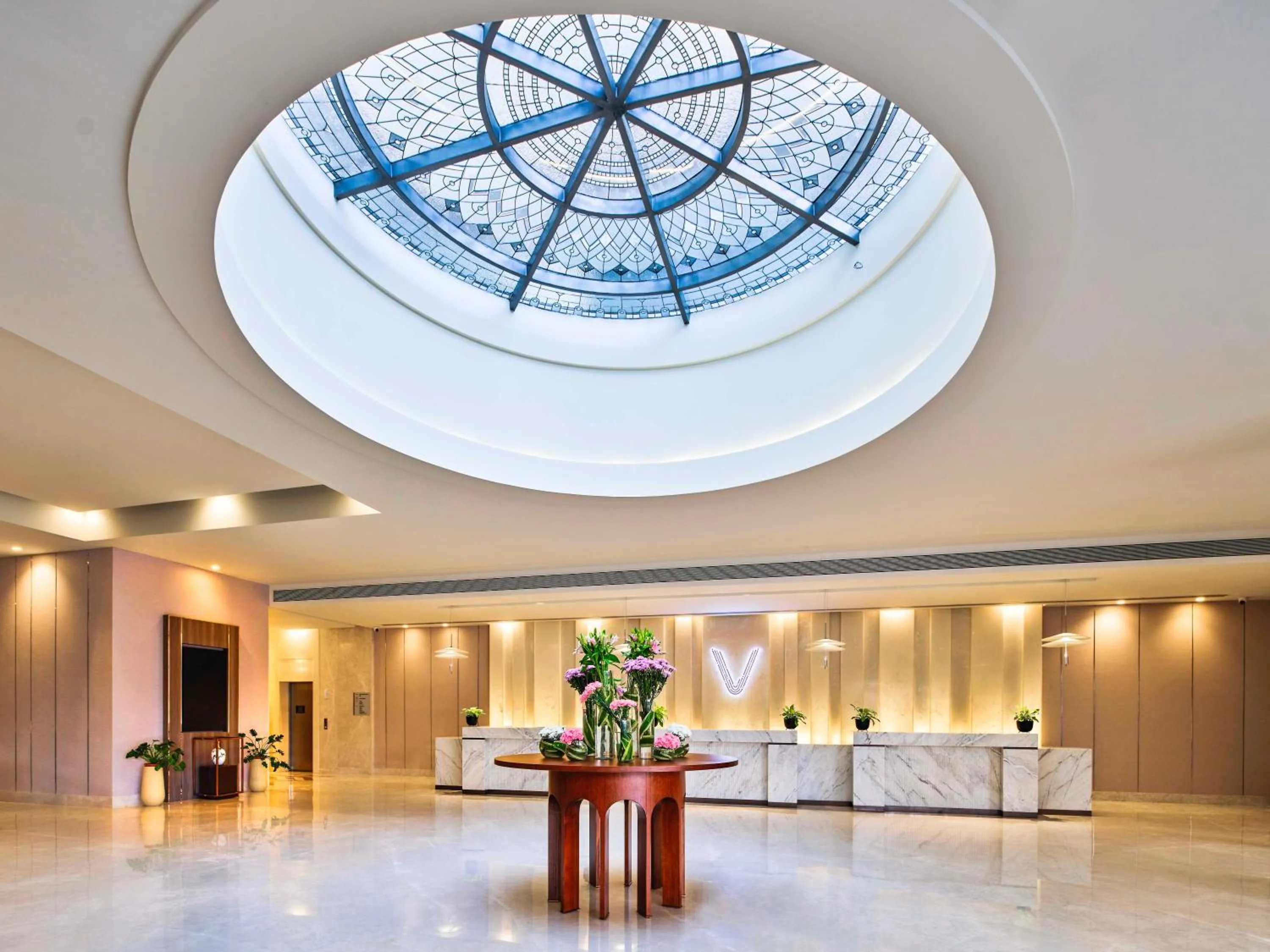 Lobby or reception in Vivanta Ahmedabad SG Highway