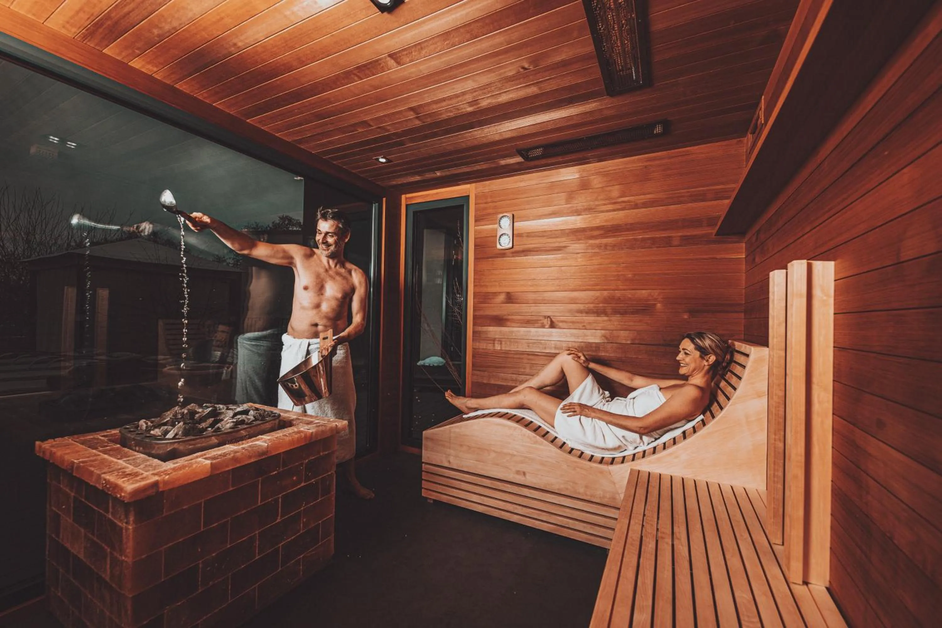 Sauna in FAVORITE Parkhotel