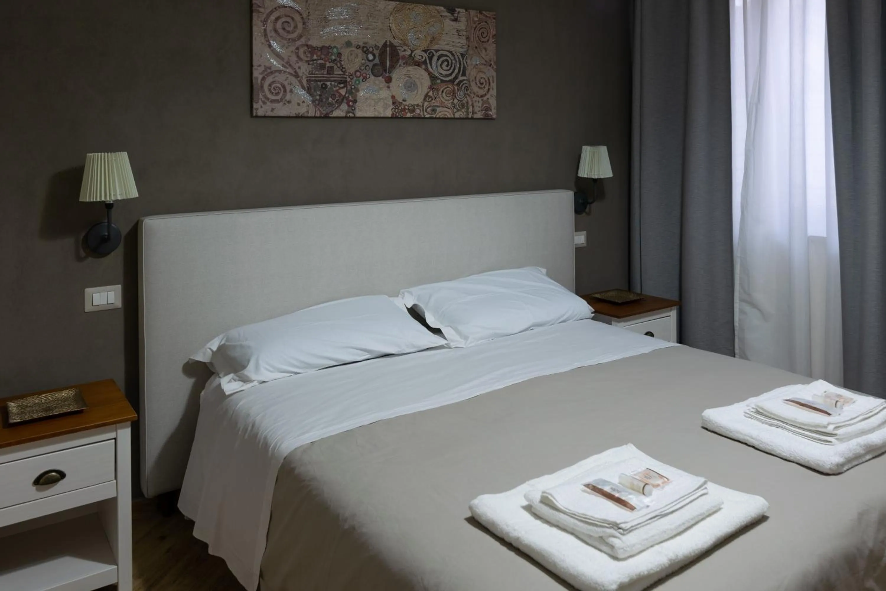 Bed in Apollo Bed & Breakfast