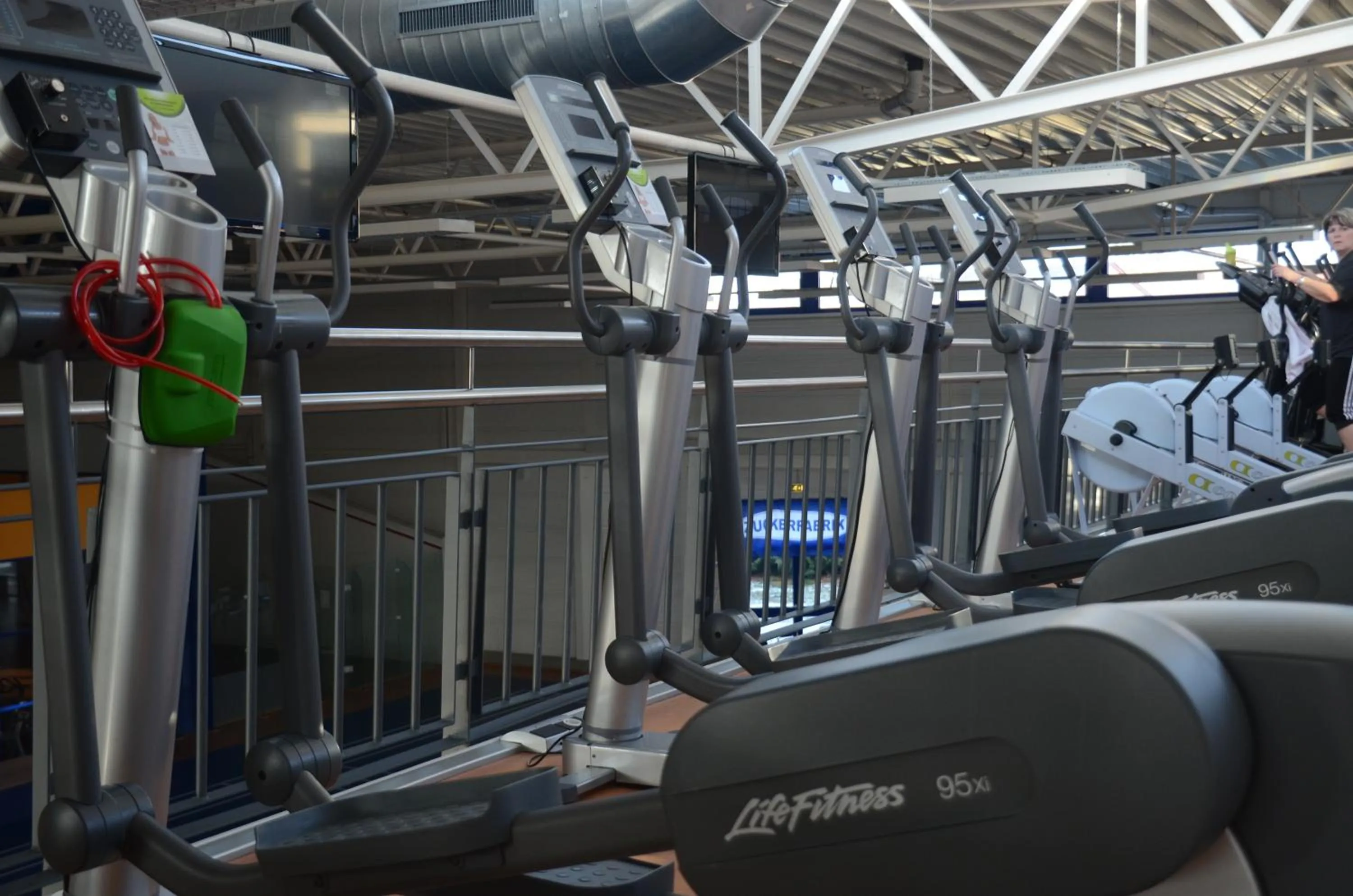 Fitness centre/facilities in Hotel Ambiente