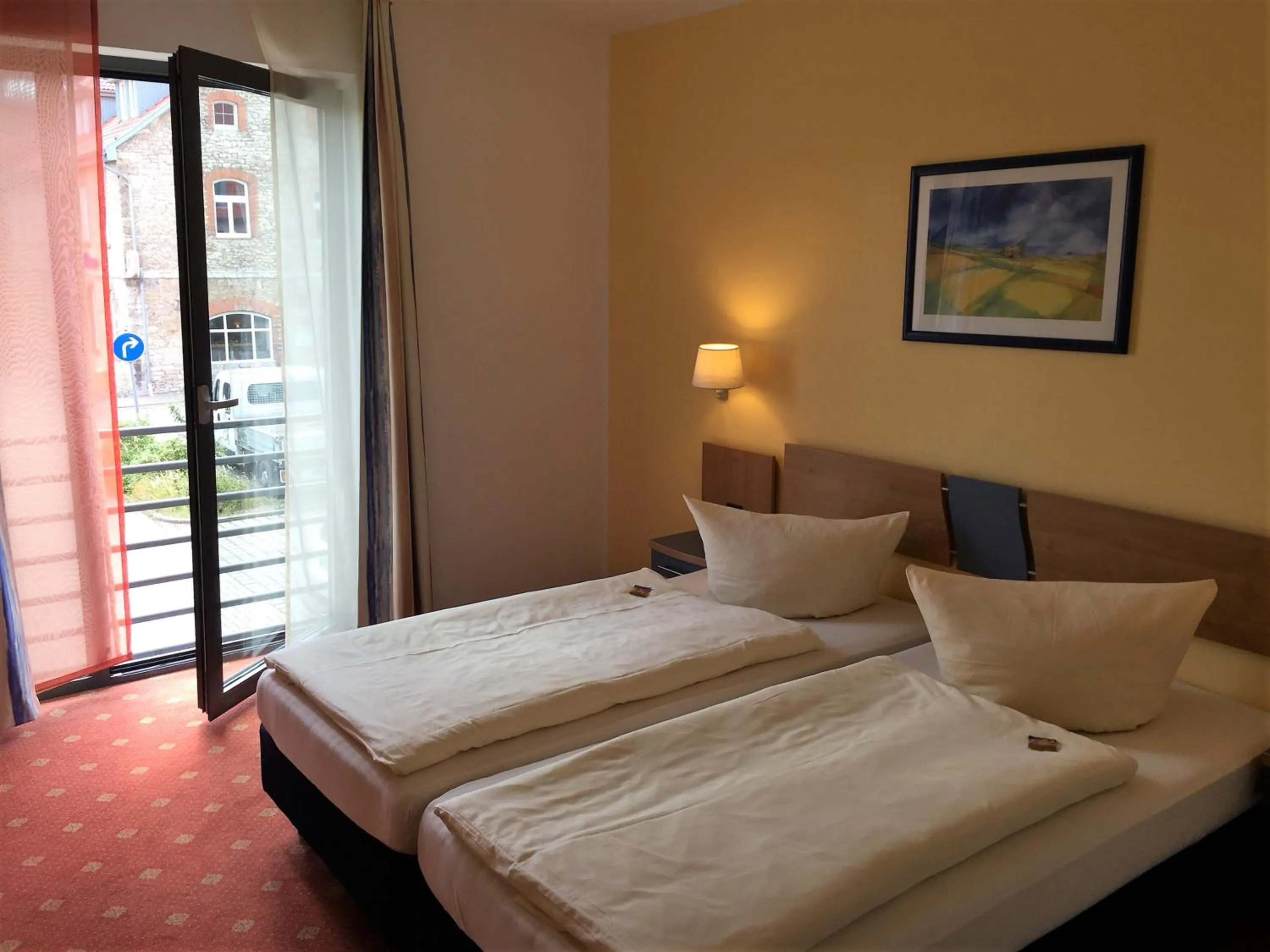 Summer, Bed in Hotel Ambiente