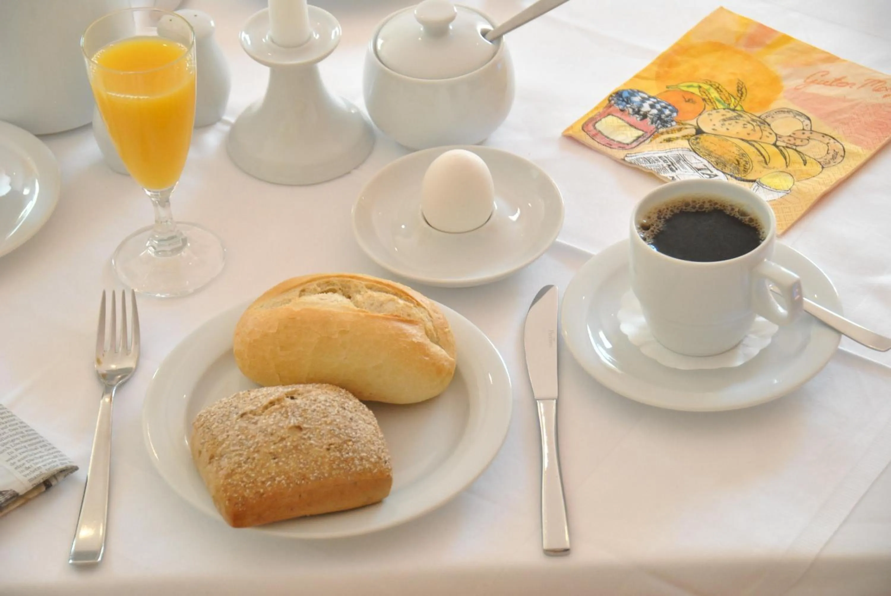 Food close-up in Hotel Ambiente