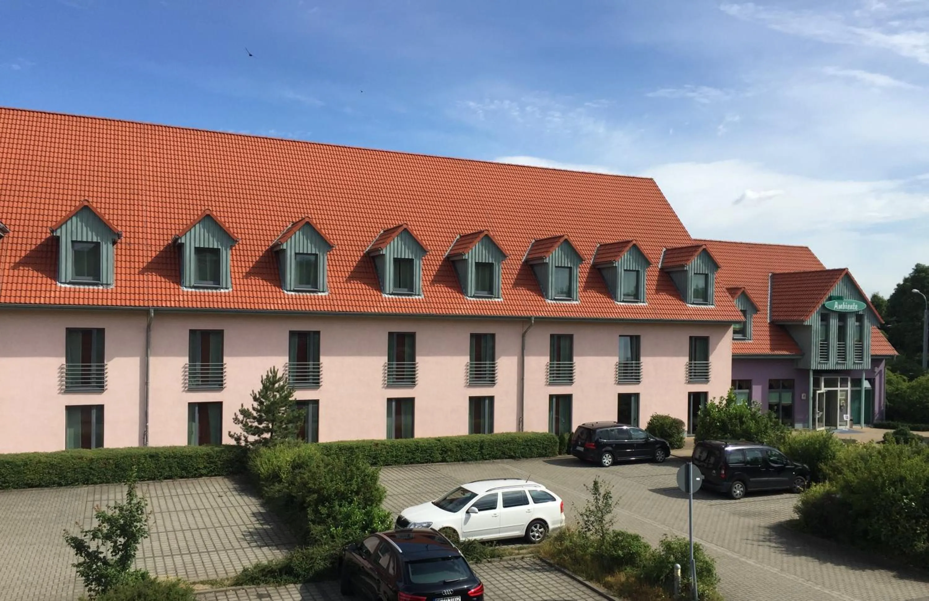 Facade/entrance in Hotel Ambiente