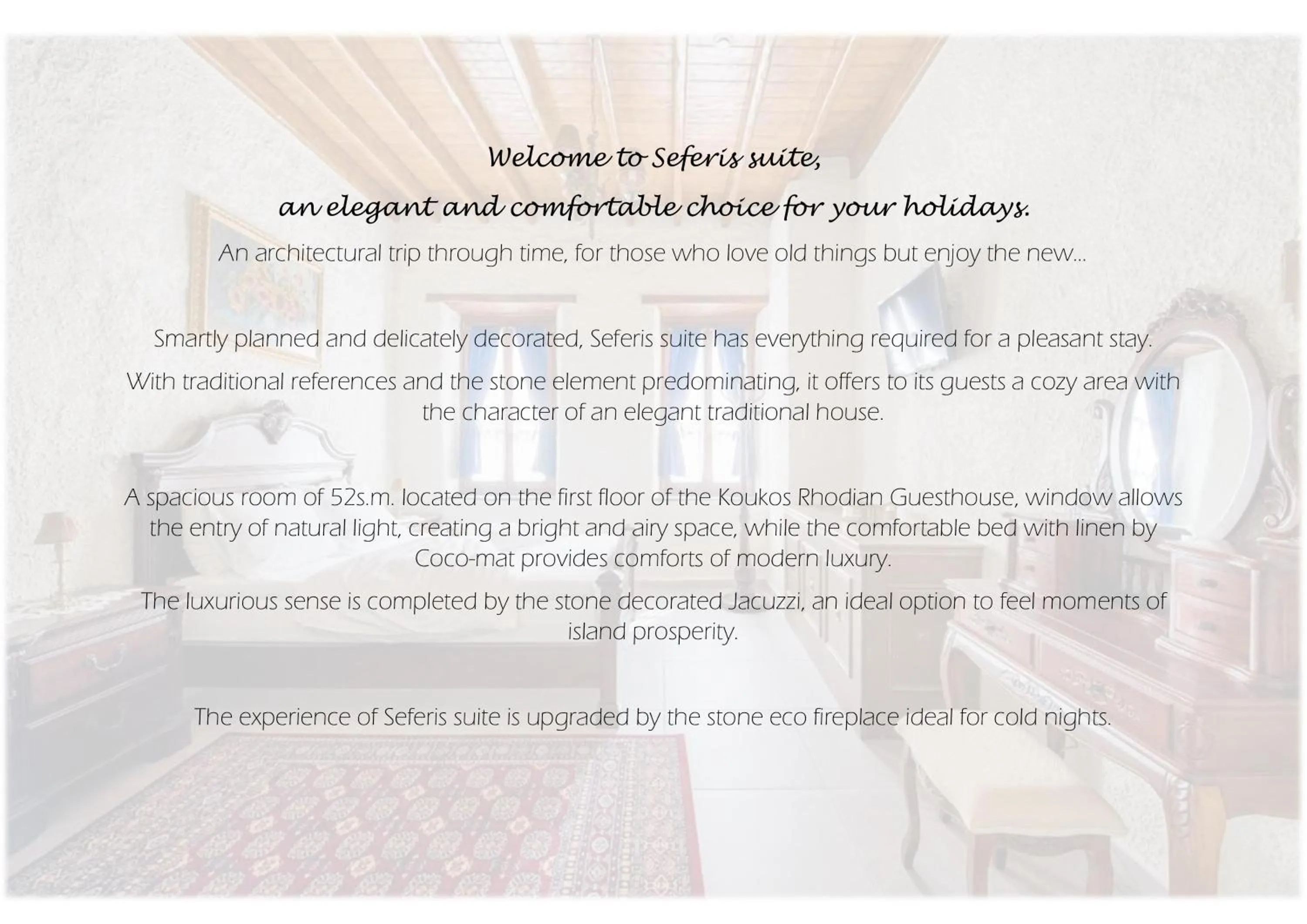 Text overlay in Koukos Rodos Boutique Hotel & Spa - Adults Only