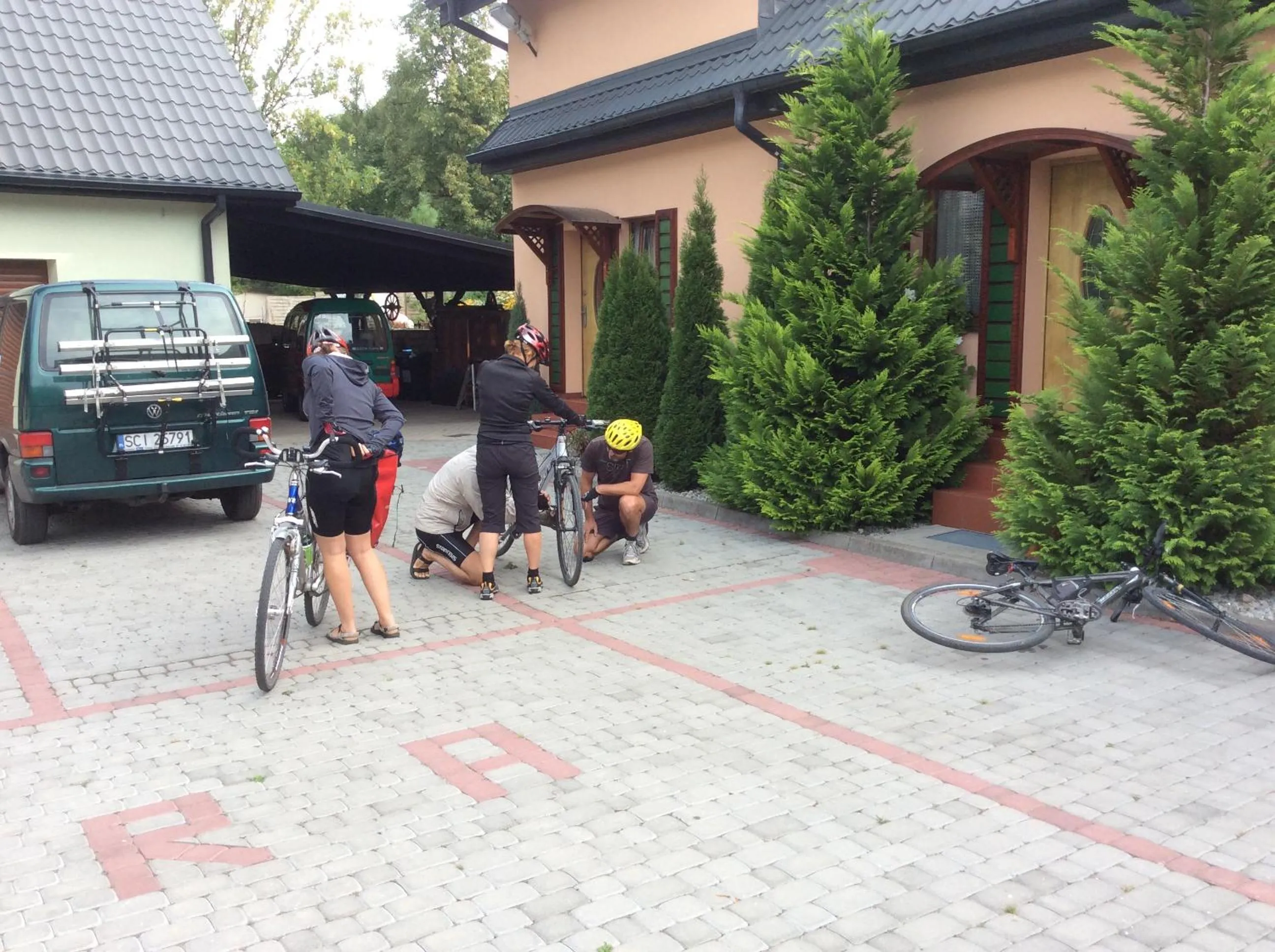 Cycling in Stara Kuźnia