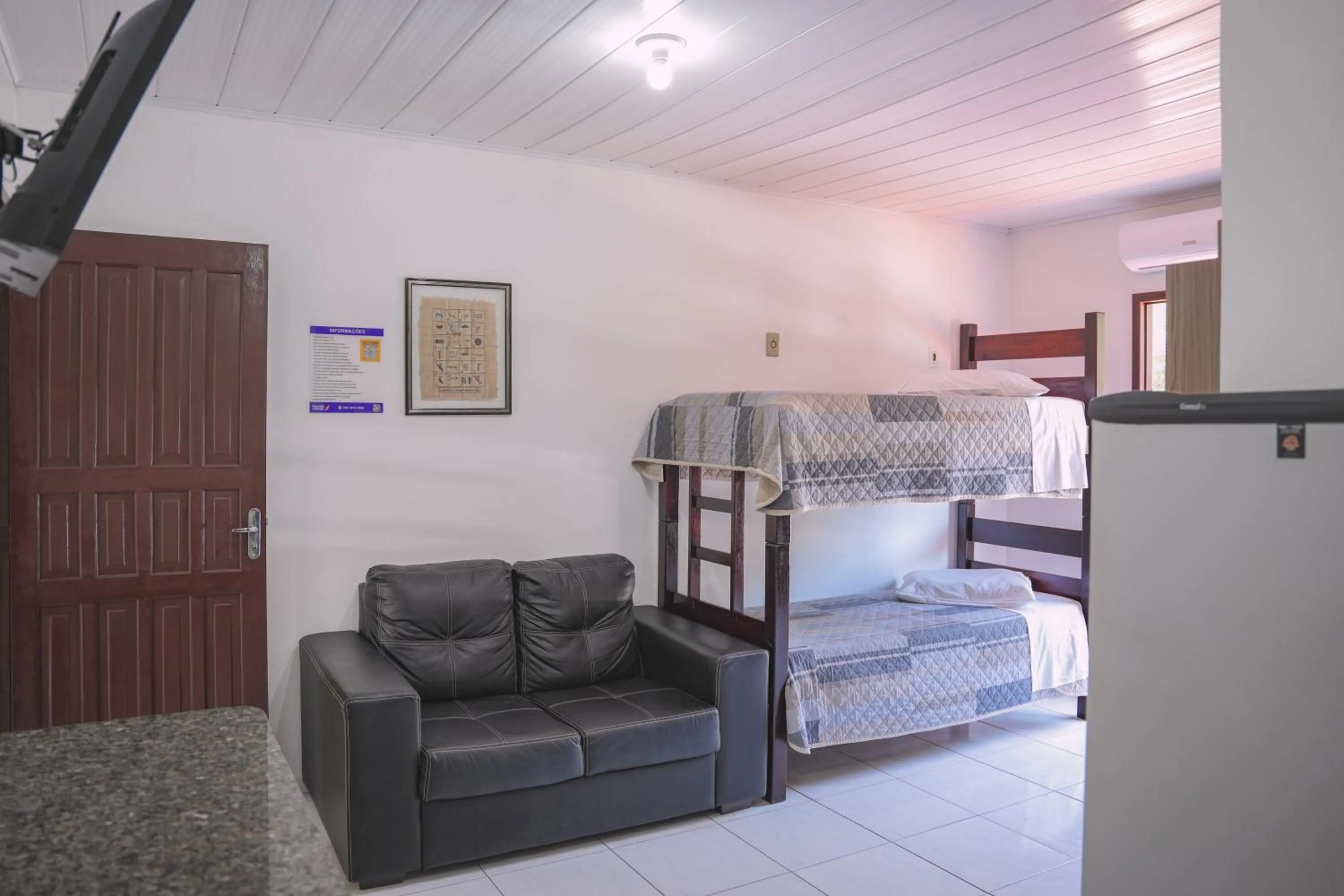 Bed in Pousada Schmitz