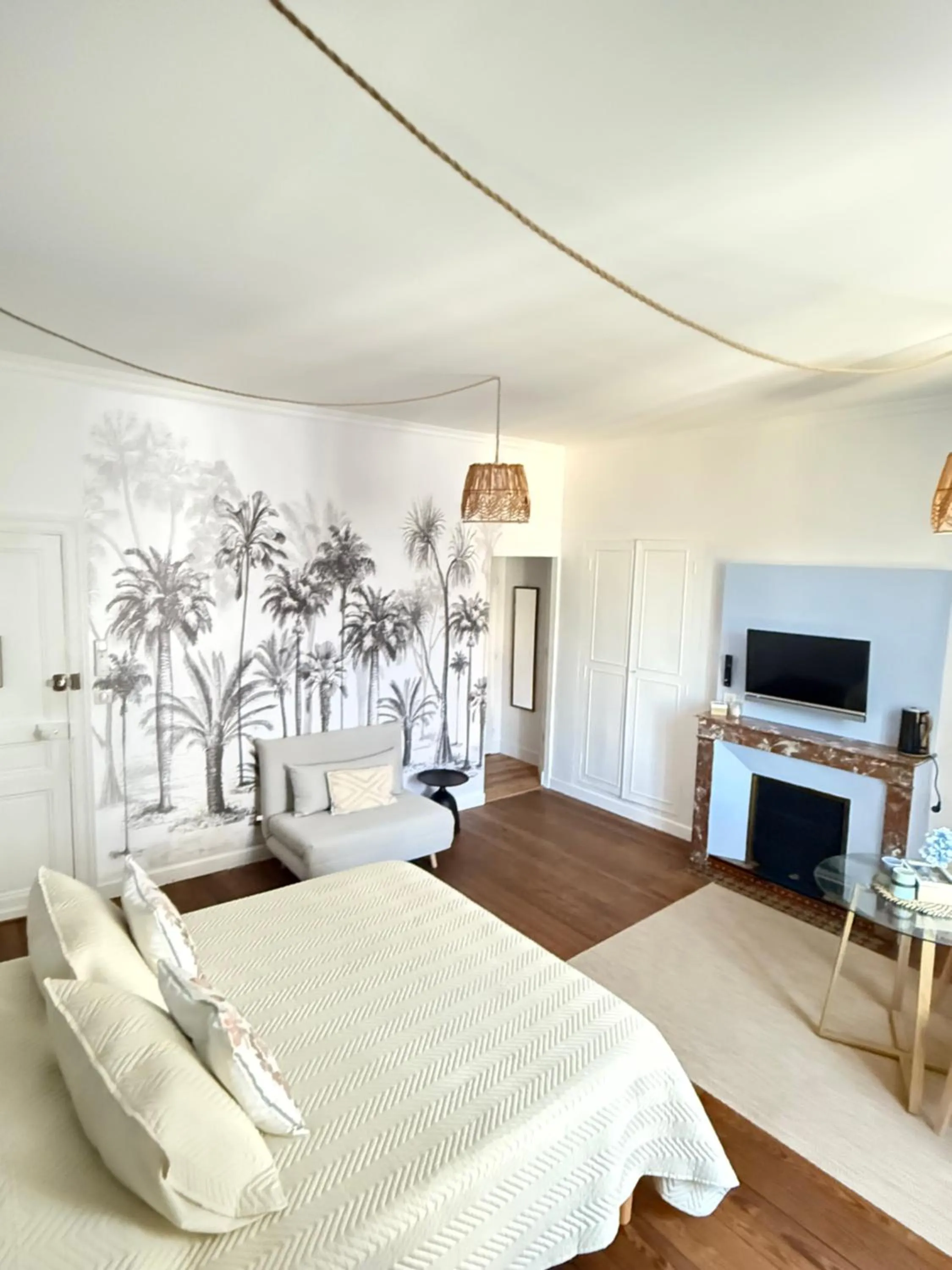 Bed in Chambres d'hotes - Le Magnolia