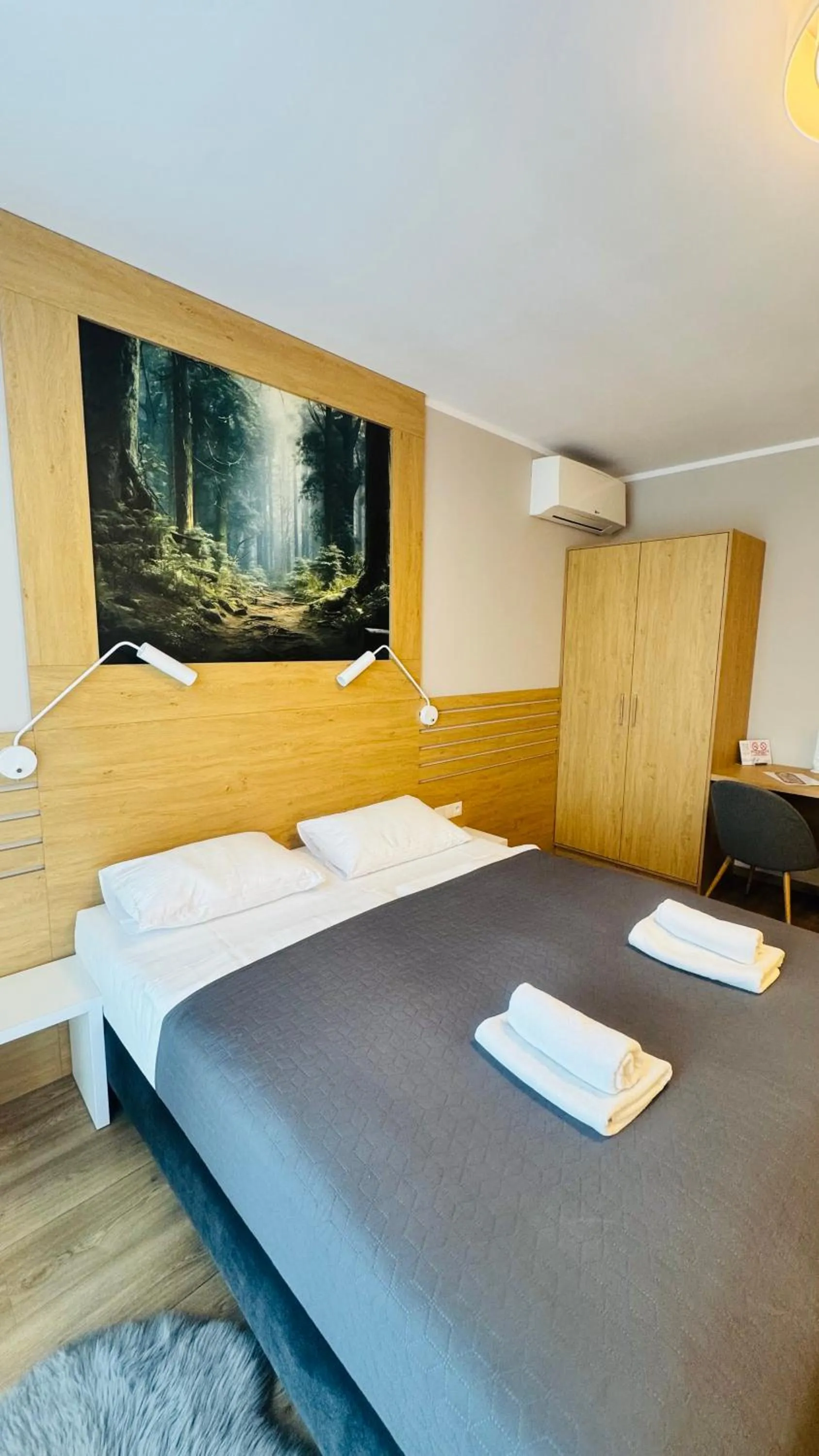 Bed in Hotel Panorama