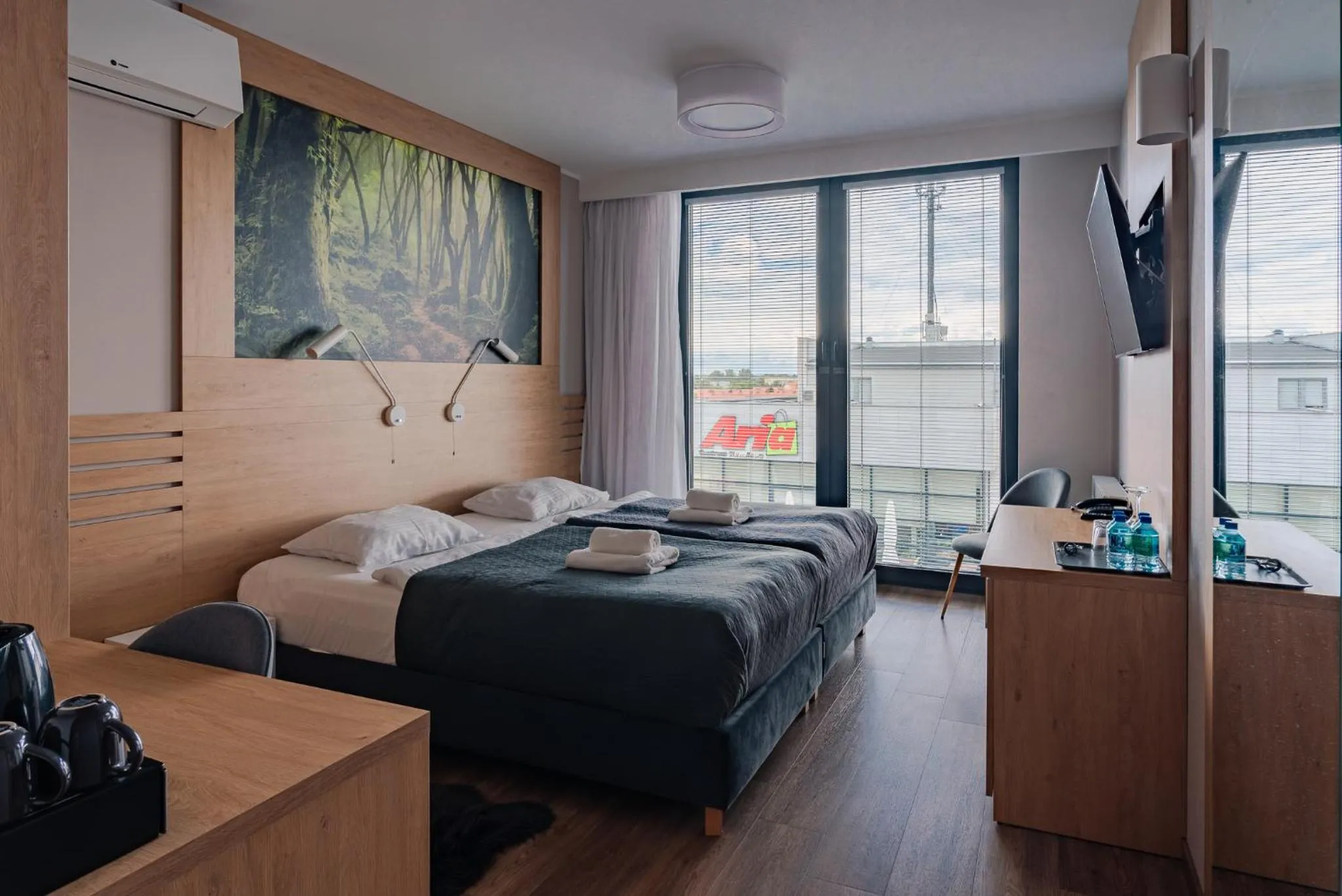 Bed in Hotel Panorama