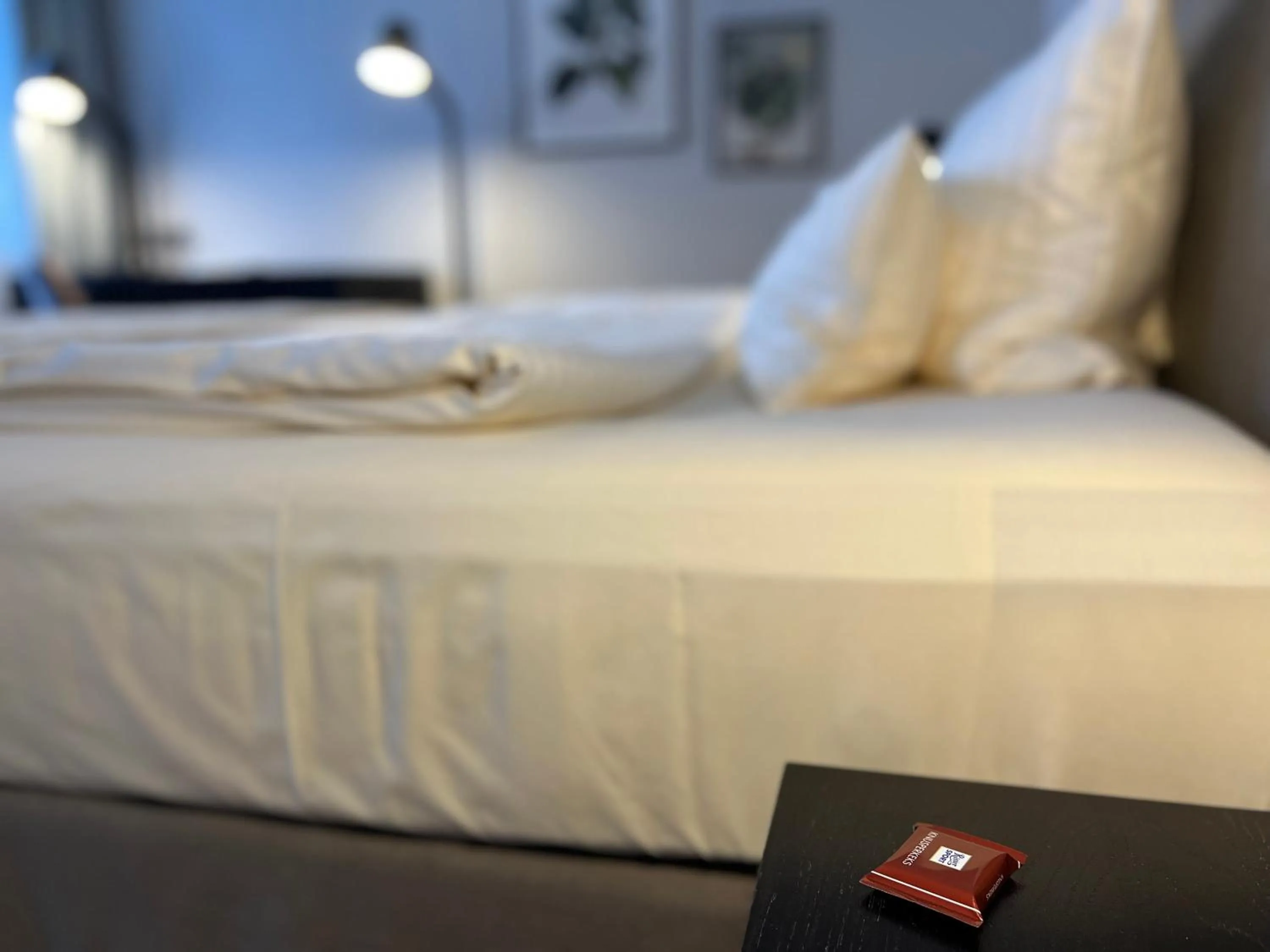 Decorative detail, Bed in Hotel Ambiente