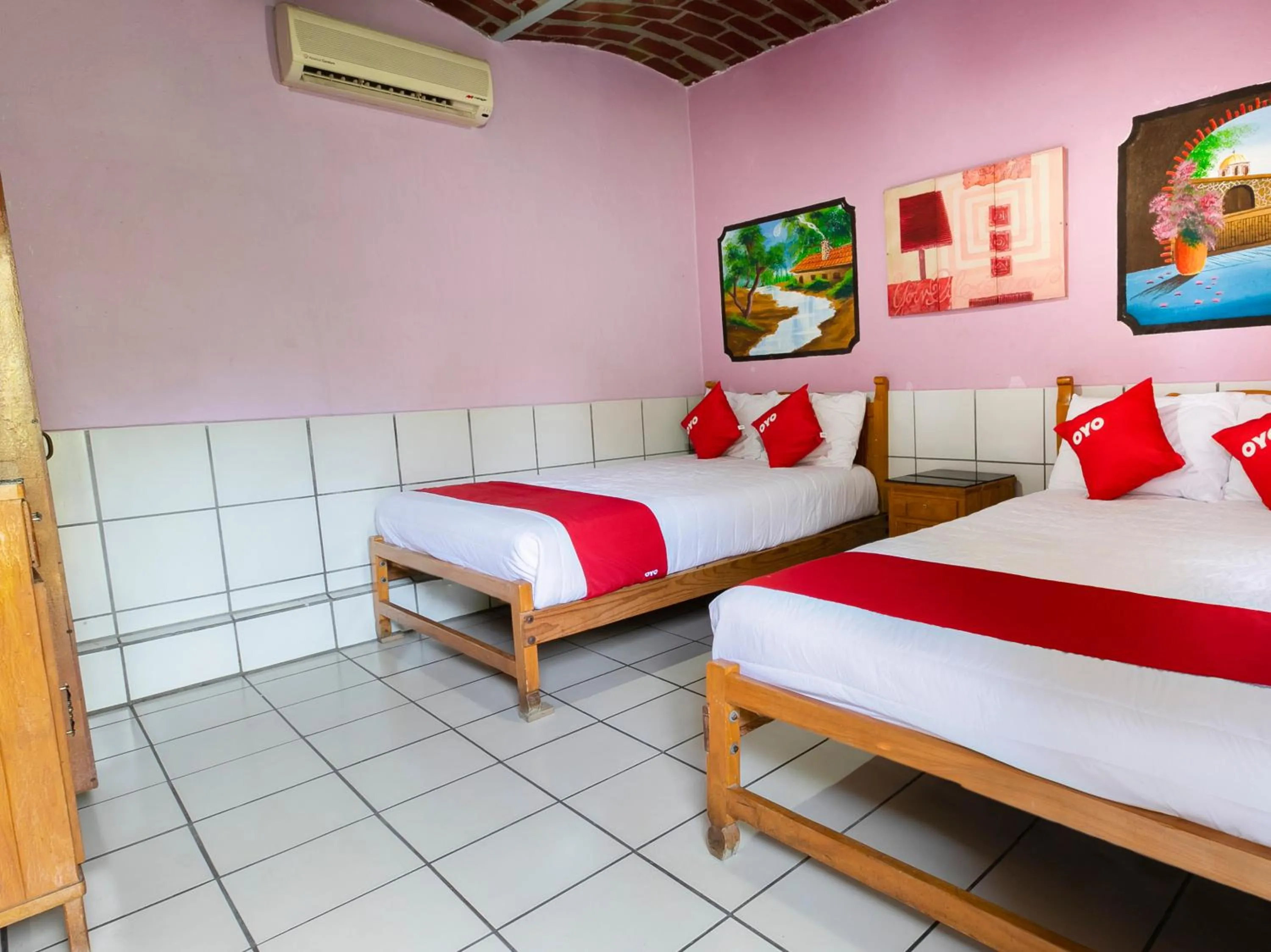 Bedroom in Hotel Posada Agua Escondida