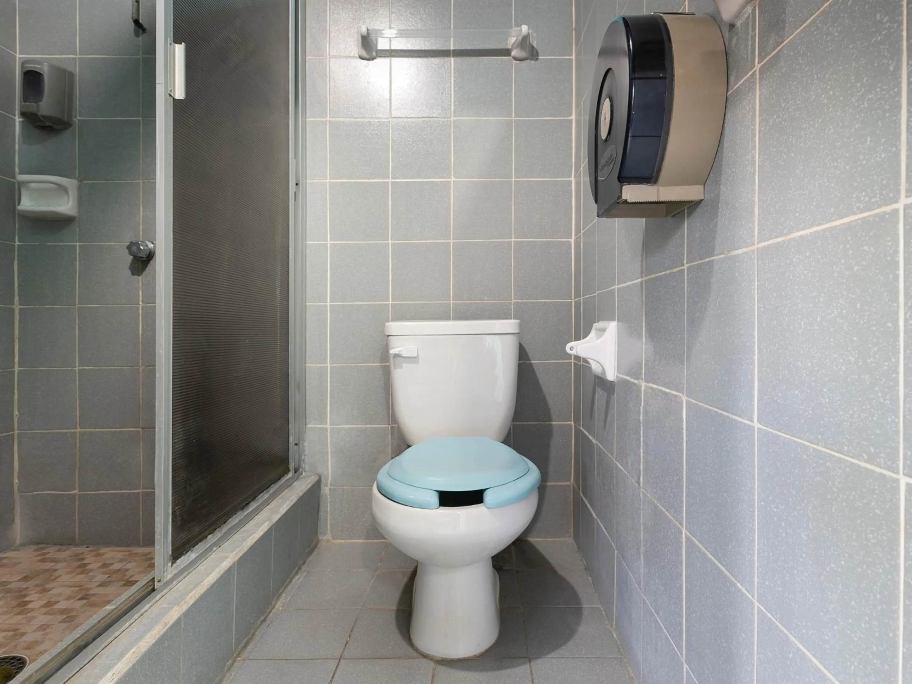 Toilet in Hotel Posada Agua Escondida