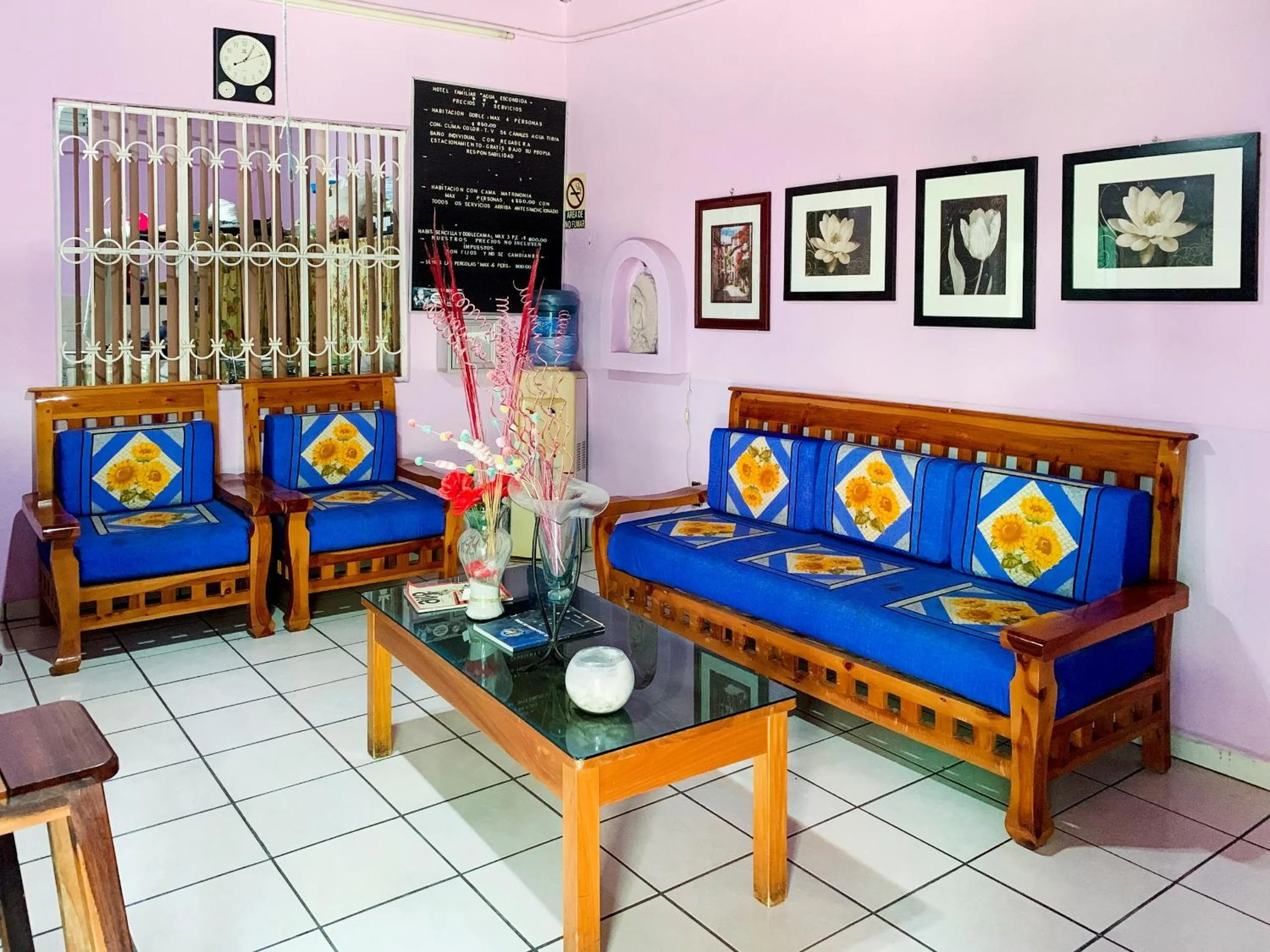 Lobby or reception in Hotel Posada Agua Escondida