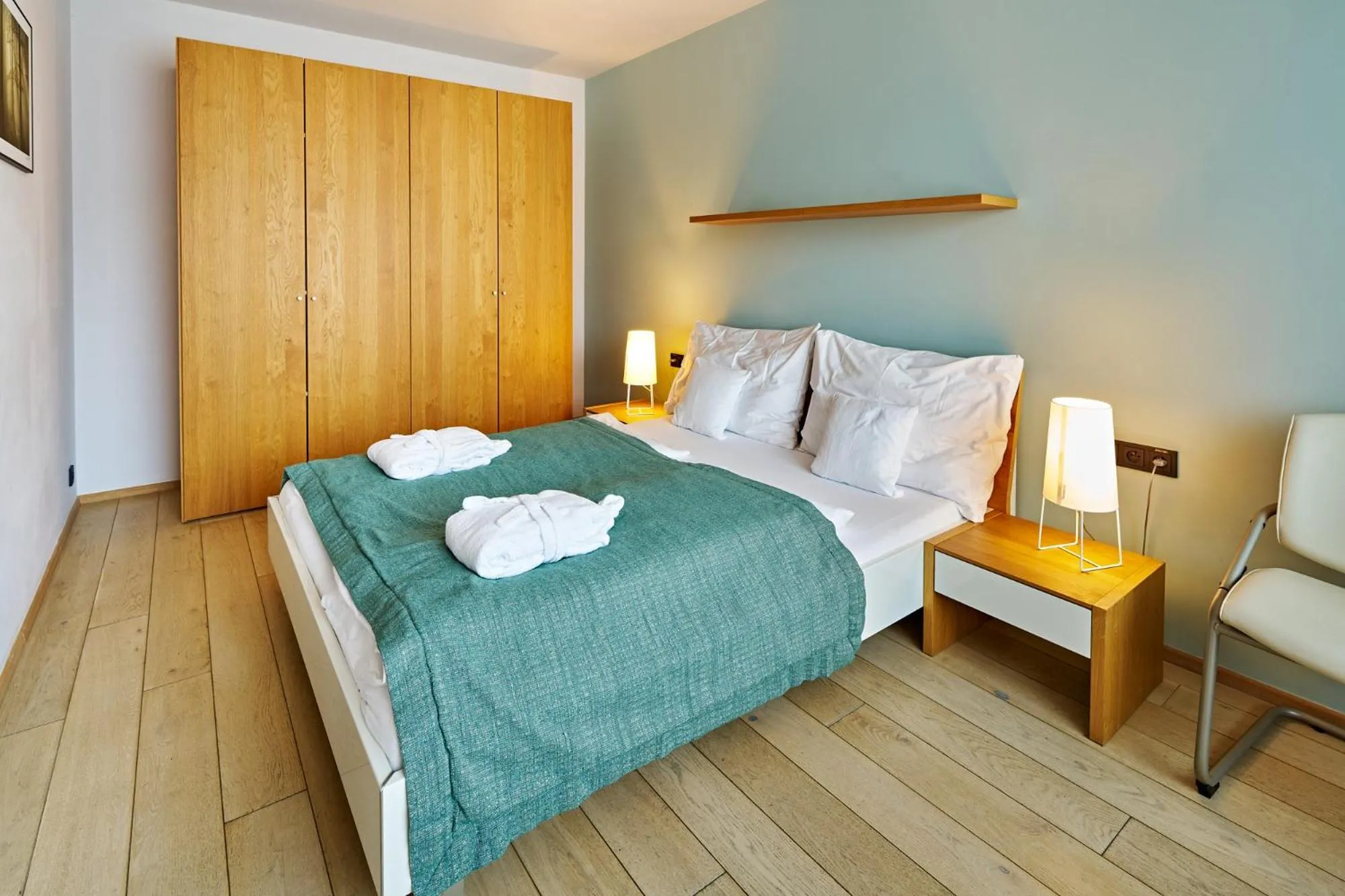 Bedroom, Bed in Aparthotel Lípa