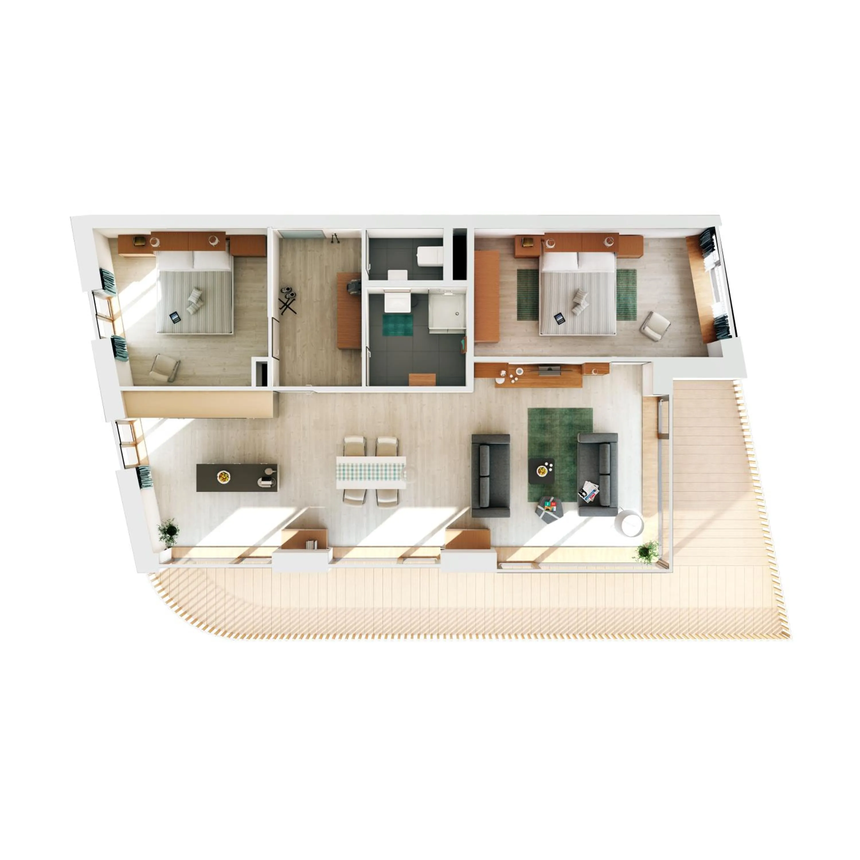 Photo of the whole room in Aparthotel Lípa