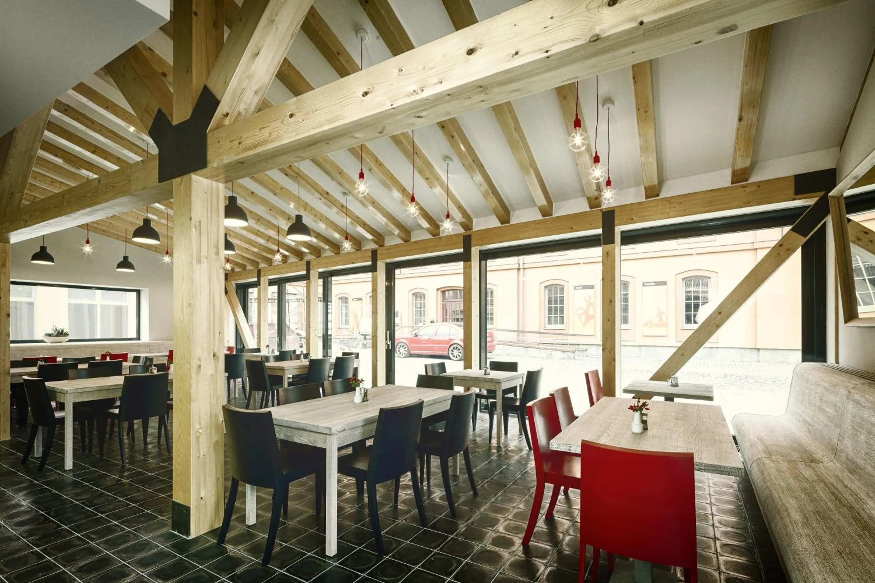 Restaurant/places to eat in Aparthotel Lípa