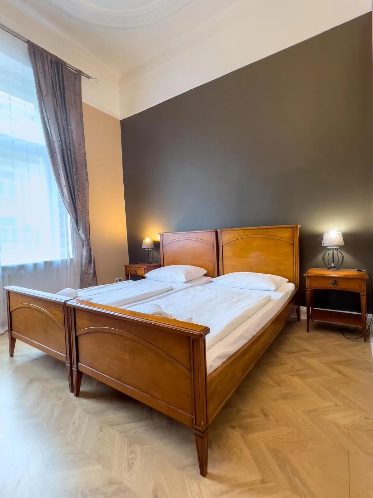 Bed in Hotel-Maison Am Olivaer Platz