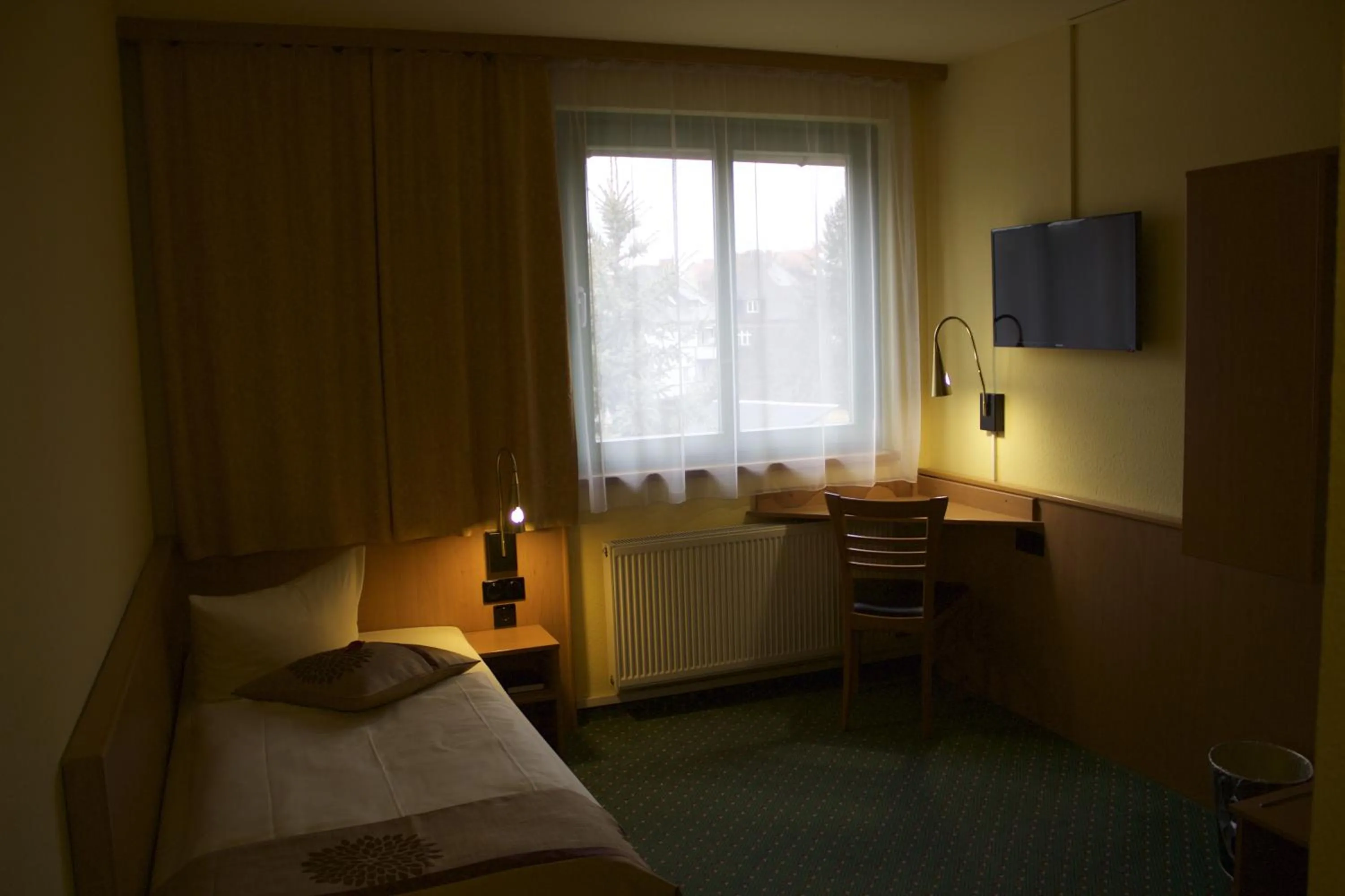 Photo of the whole room, Bed in ACRON Hotel Wittenberg