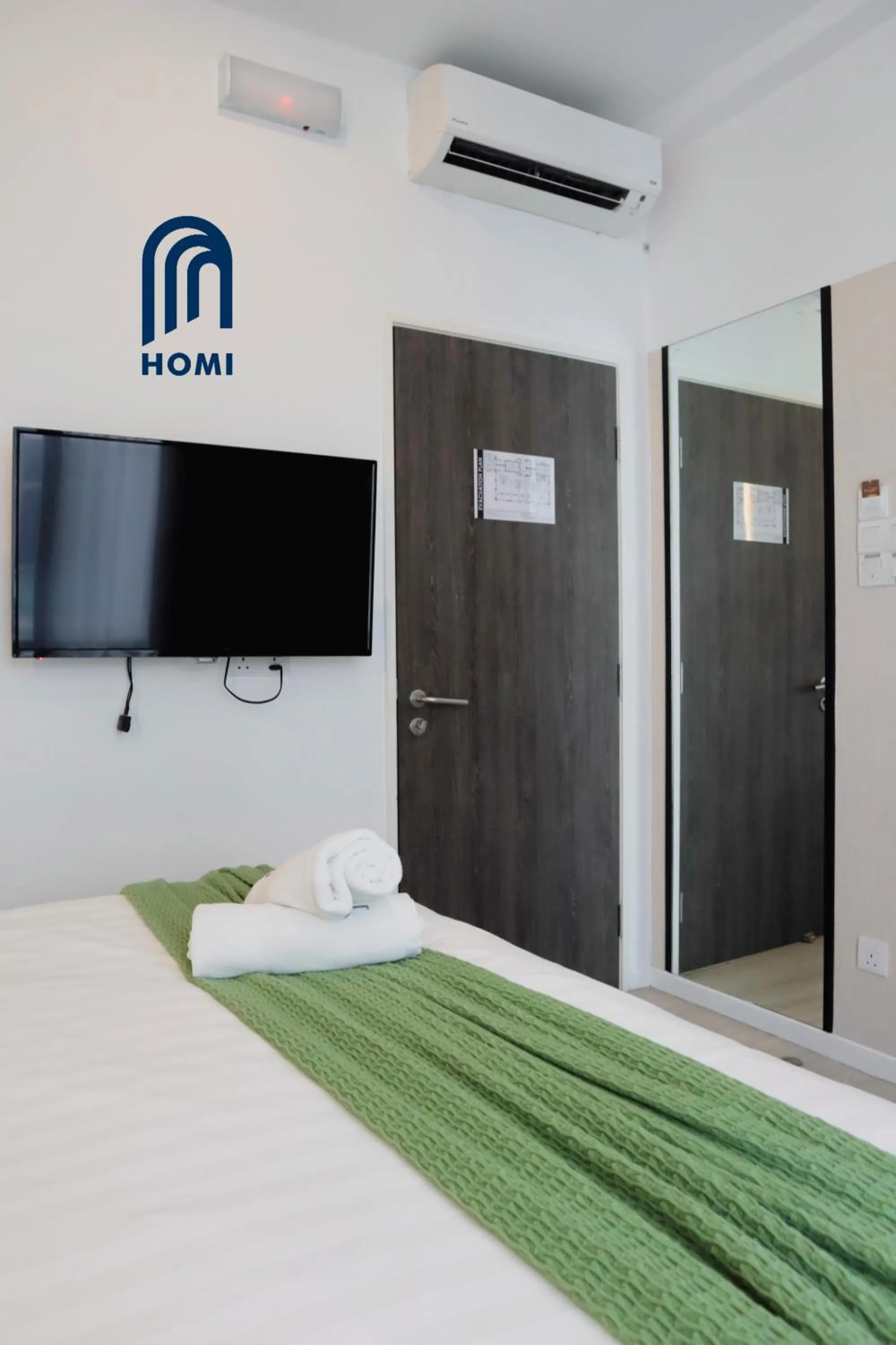 Bedroom, Bed in Homi Oasis at KK Times Square 和逸绿洲
