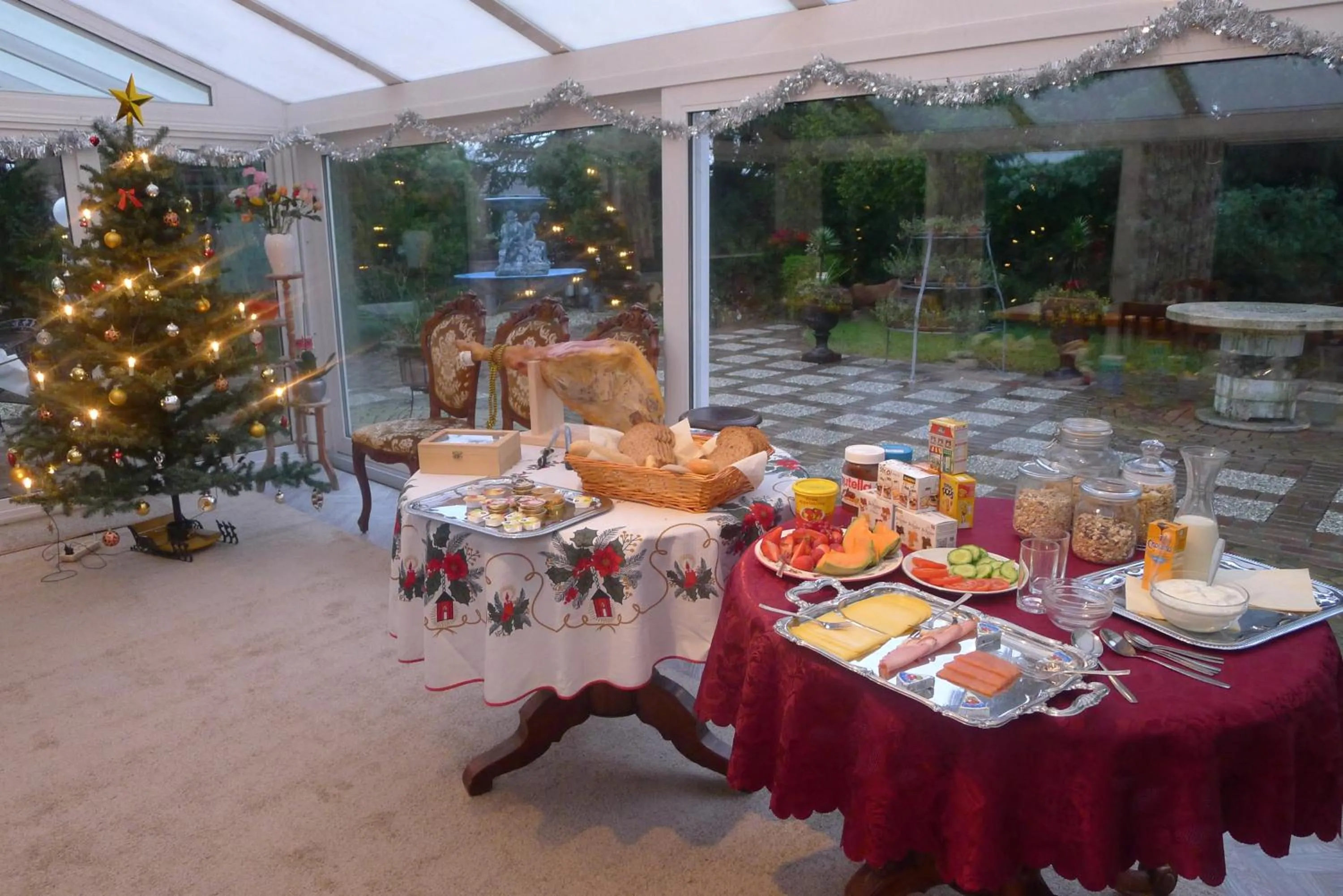 Restaurant/places to eat in B&B De Kleine Wijngaard