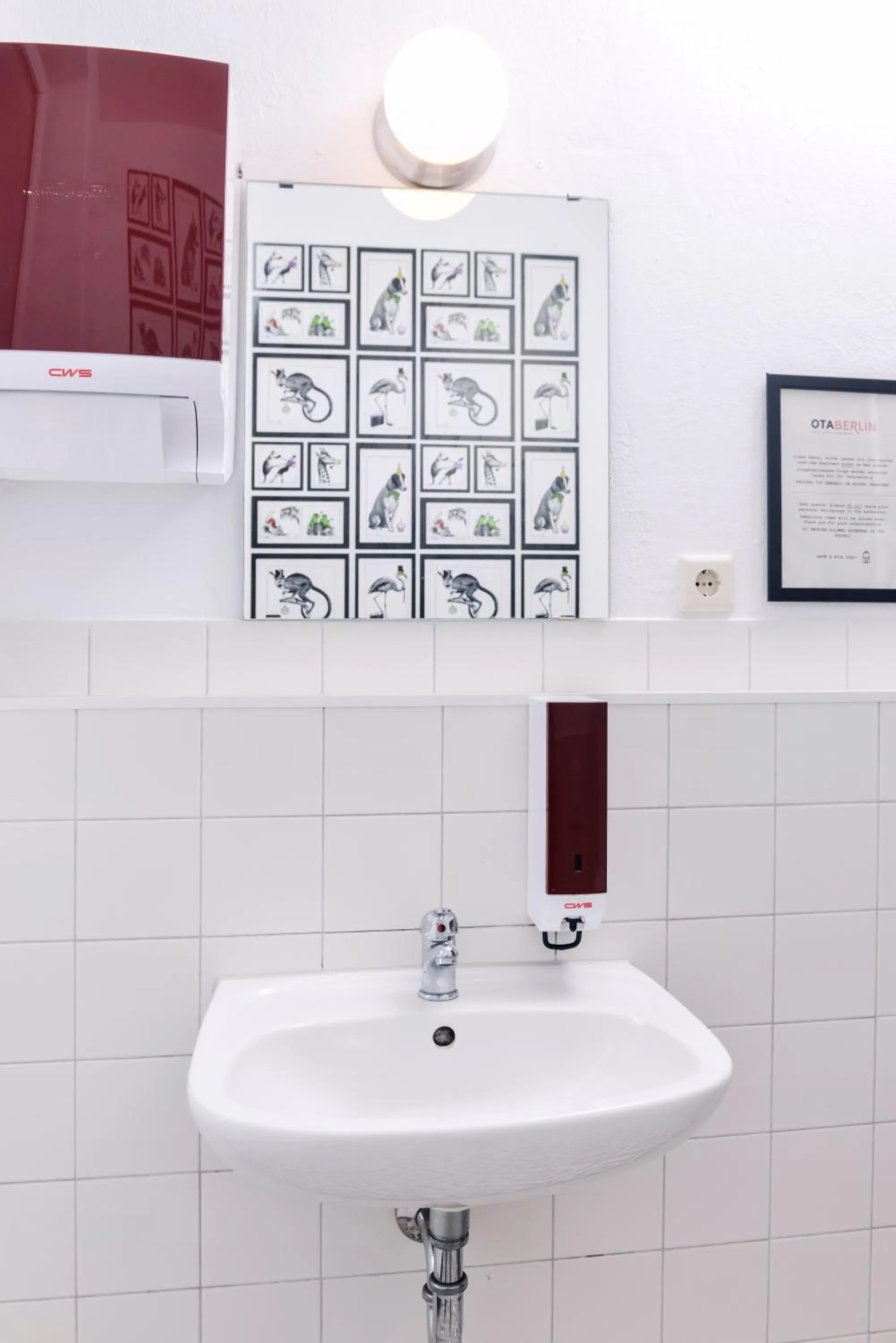 Bathroom in Old Town Hostel