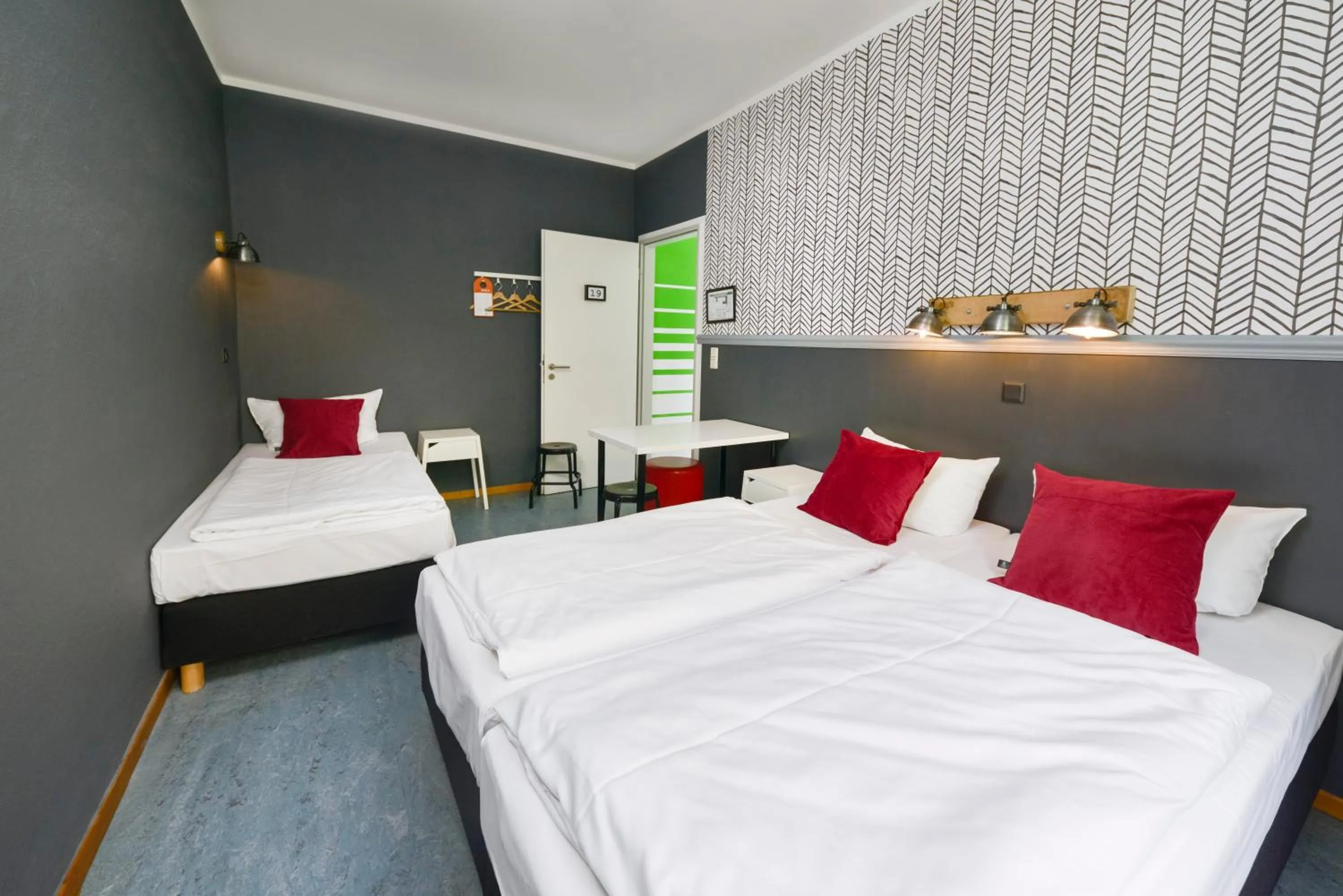 Bedroom, Bed in Old Town Hostel