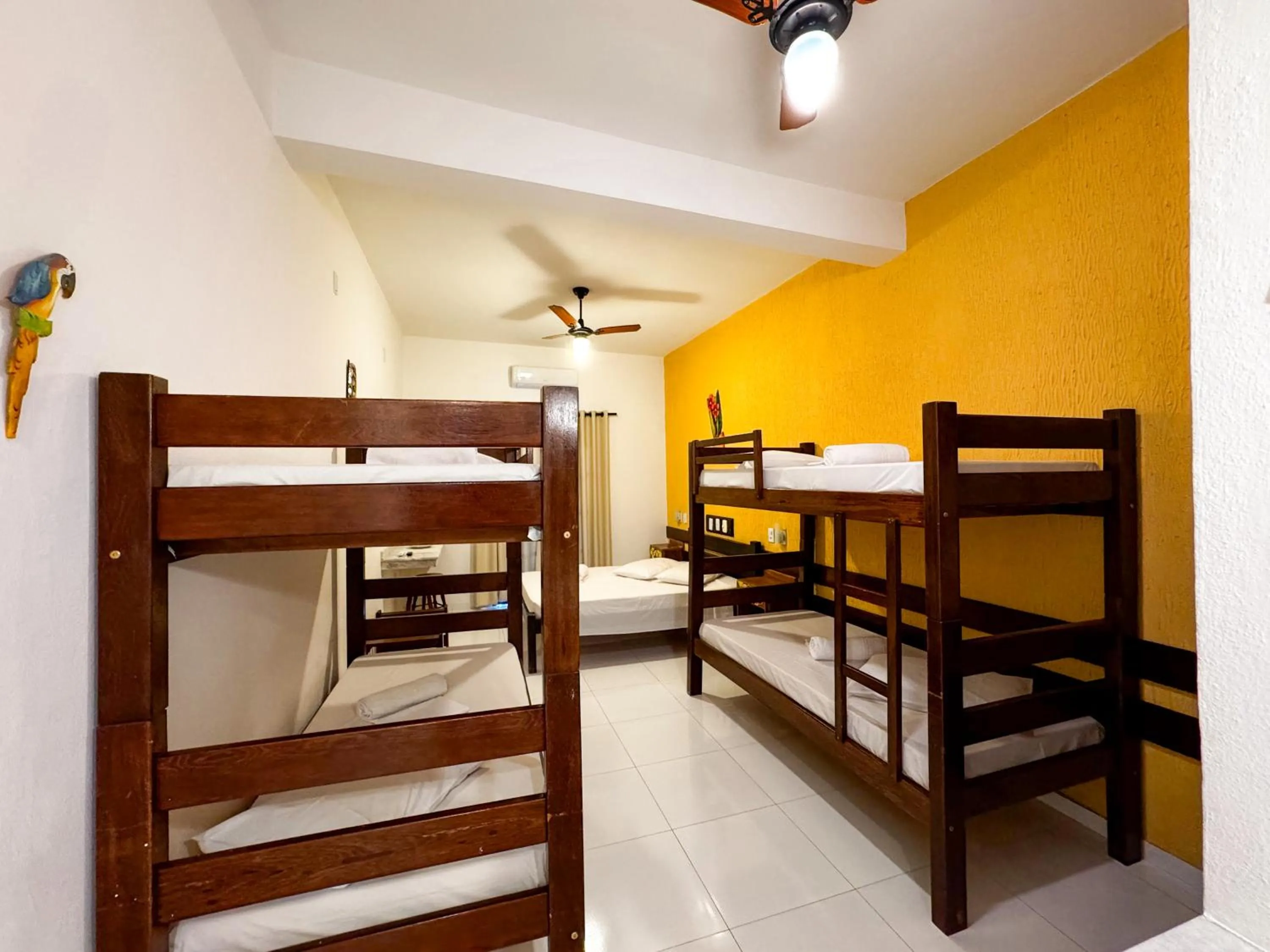 Bed in Hotel Parque Atlântico