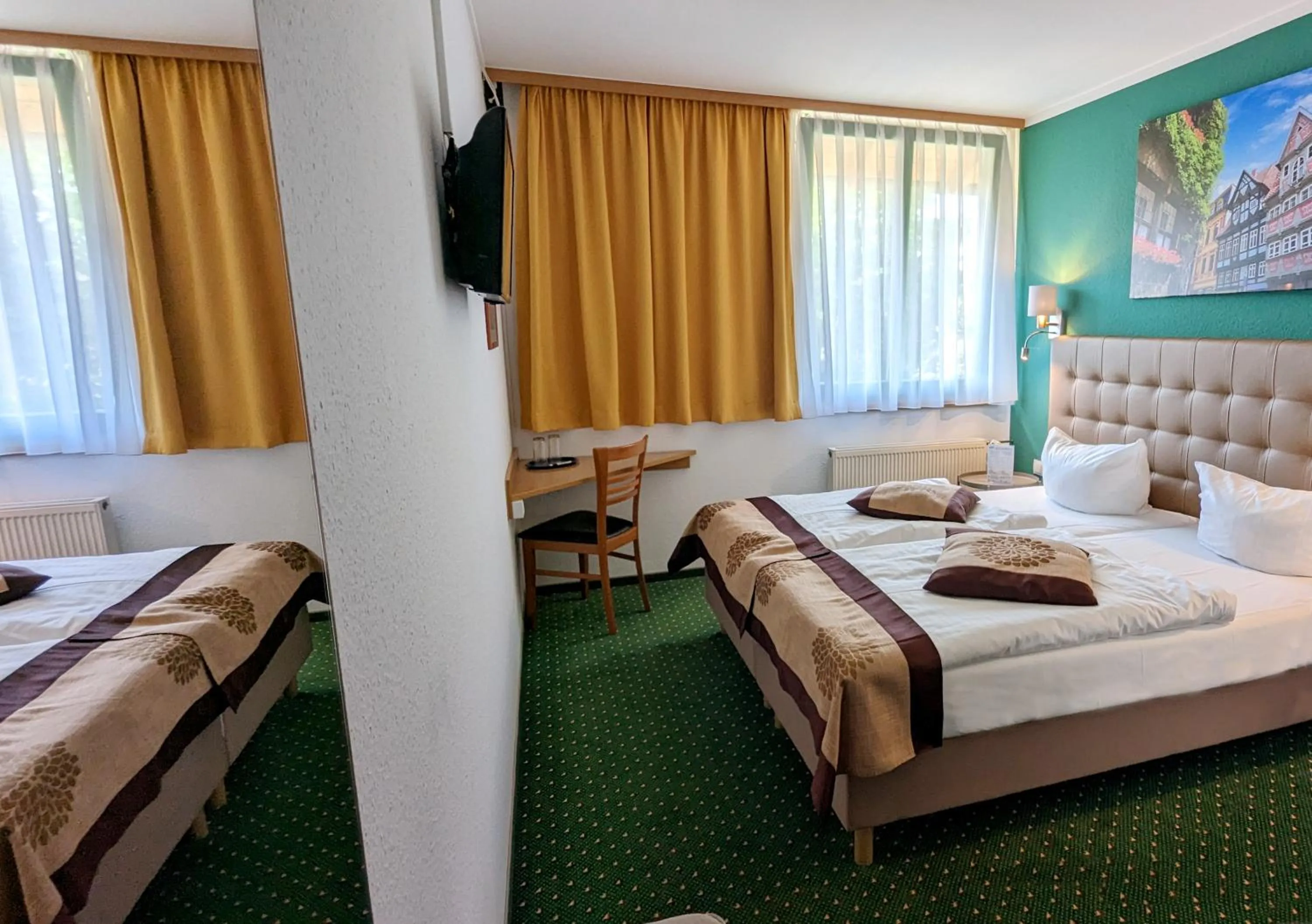 Staff, Bed in Acron-Hotel Quedlinburg