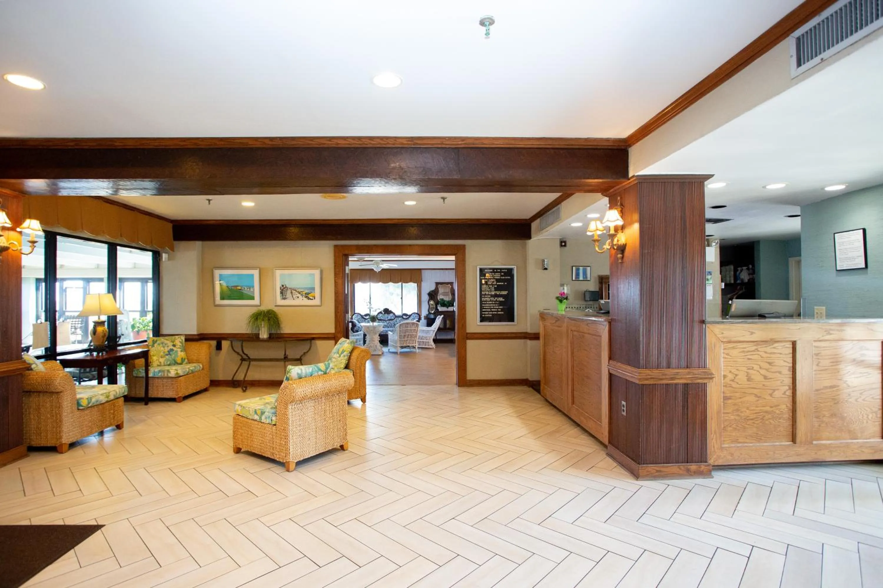 Lobby or reception in Capes Hotel