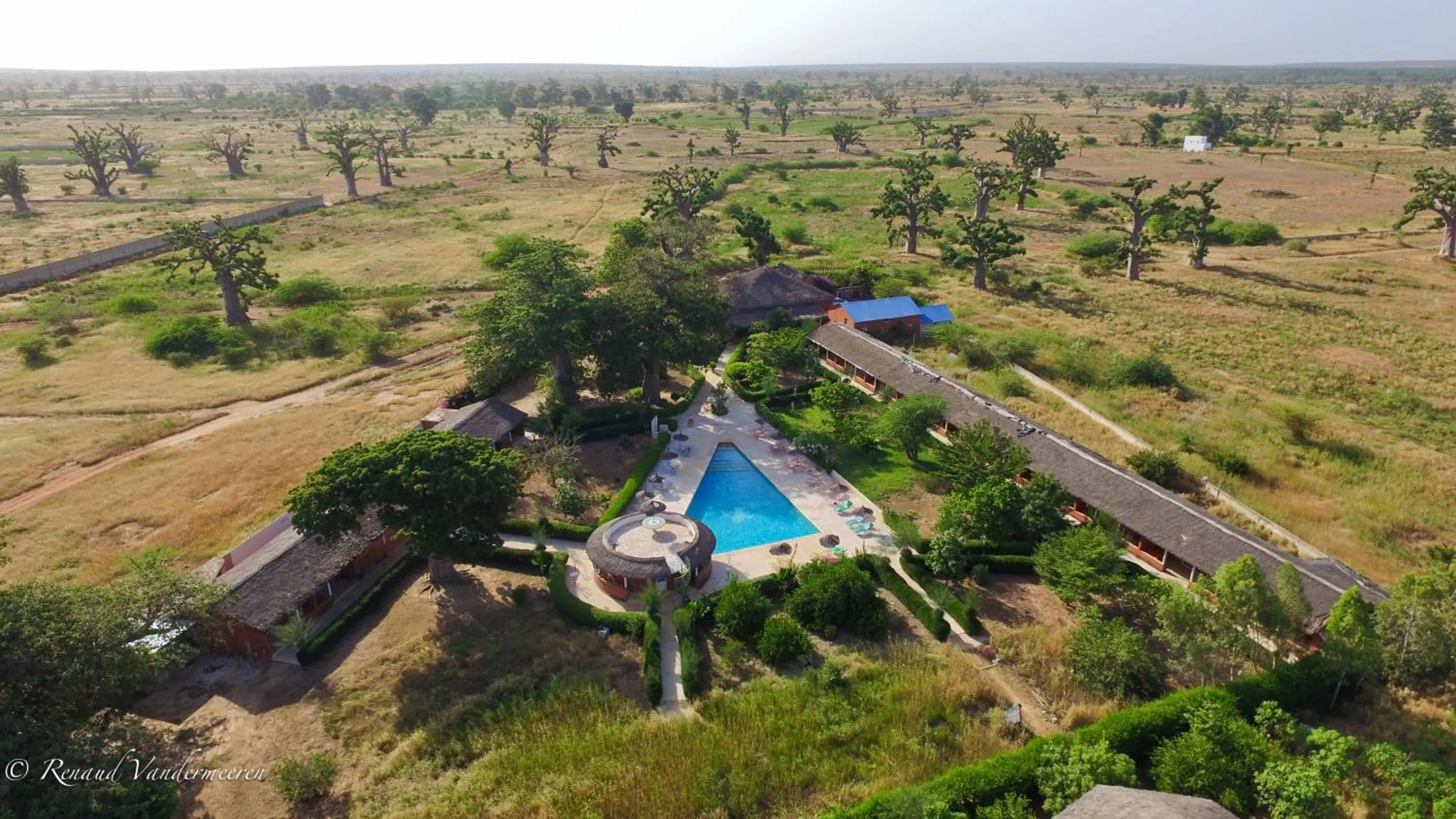 Bird's eye view in Baobab Soleil