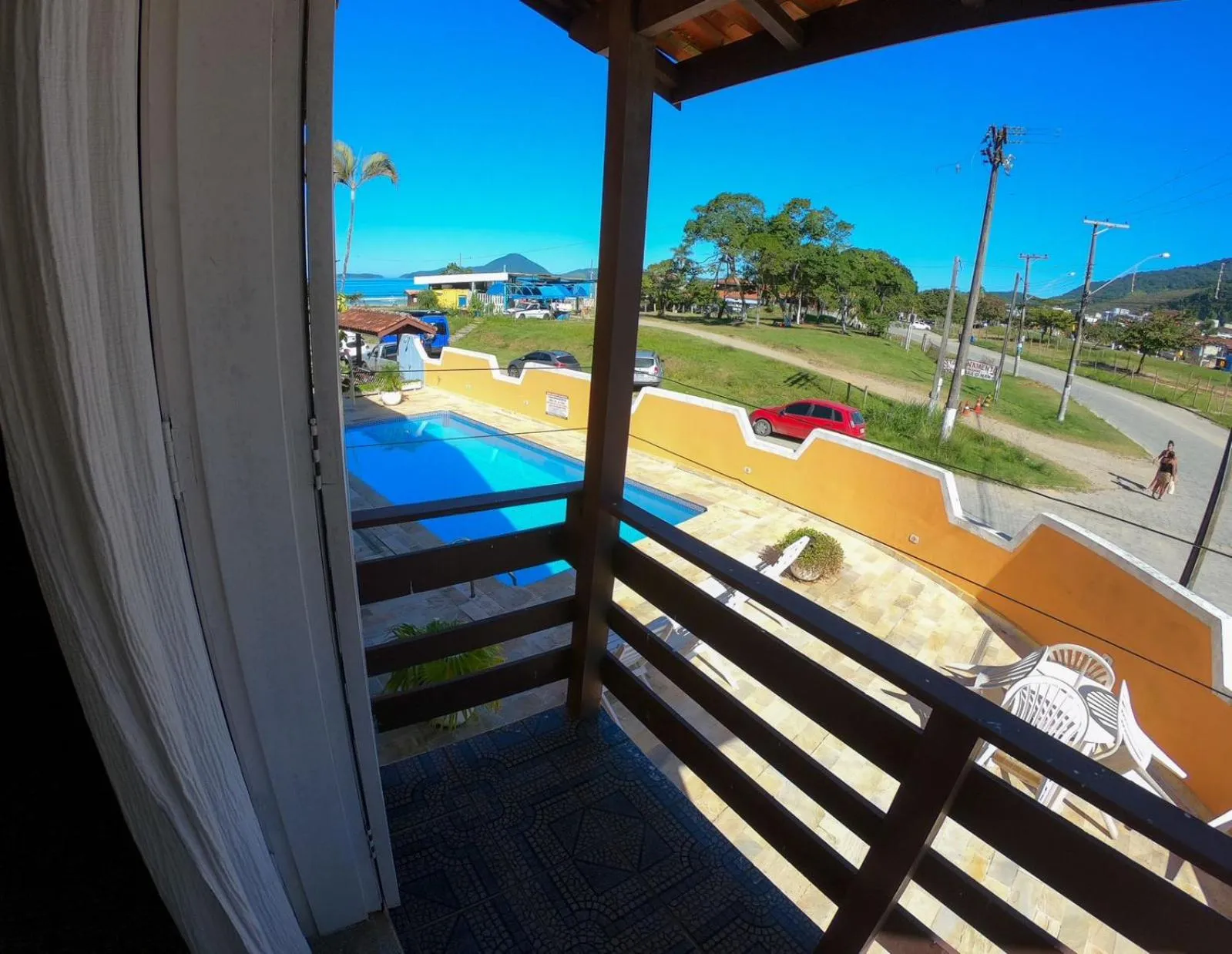 Balcony/Terrace in Hotel Pousada do Sol