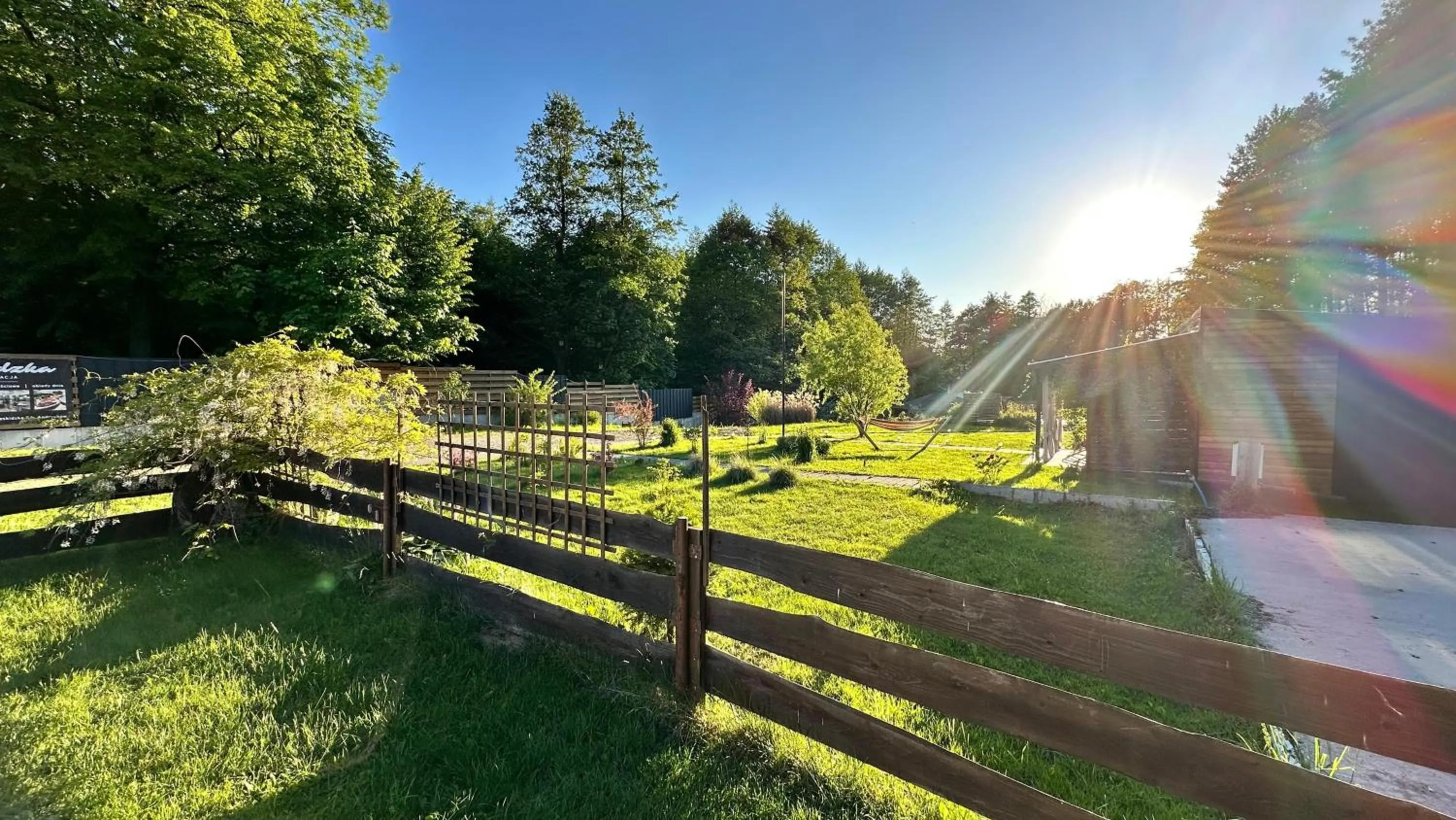 Garden in OSADA POD LASEM