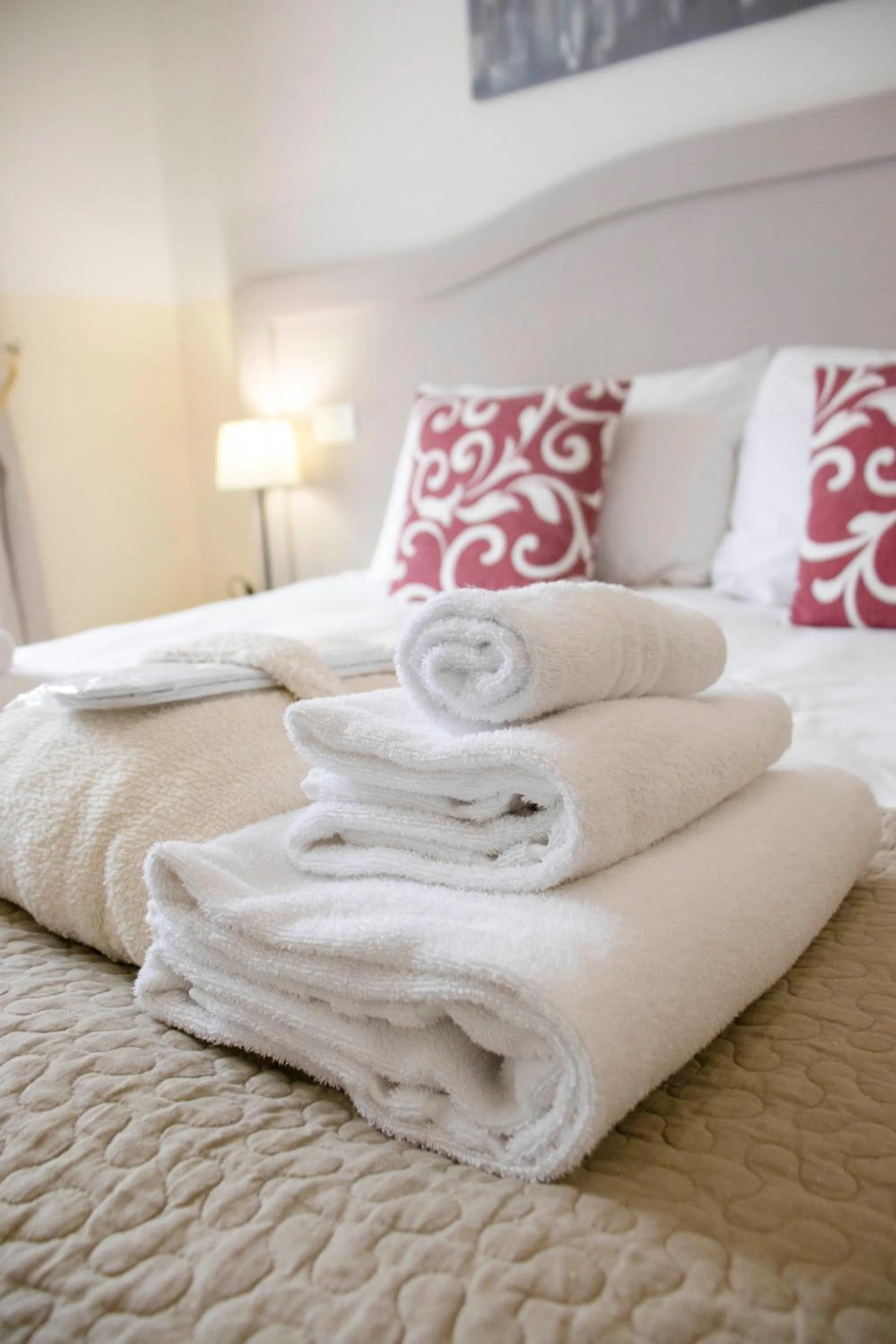 Bedroom, Bed in Biancorèroma B&B